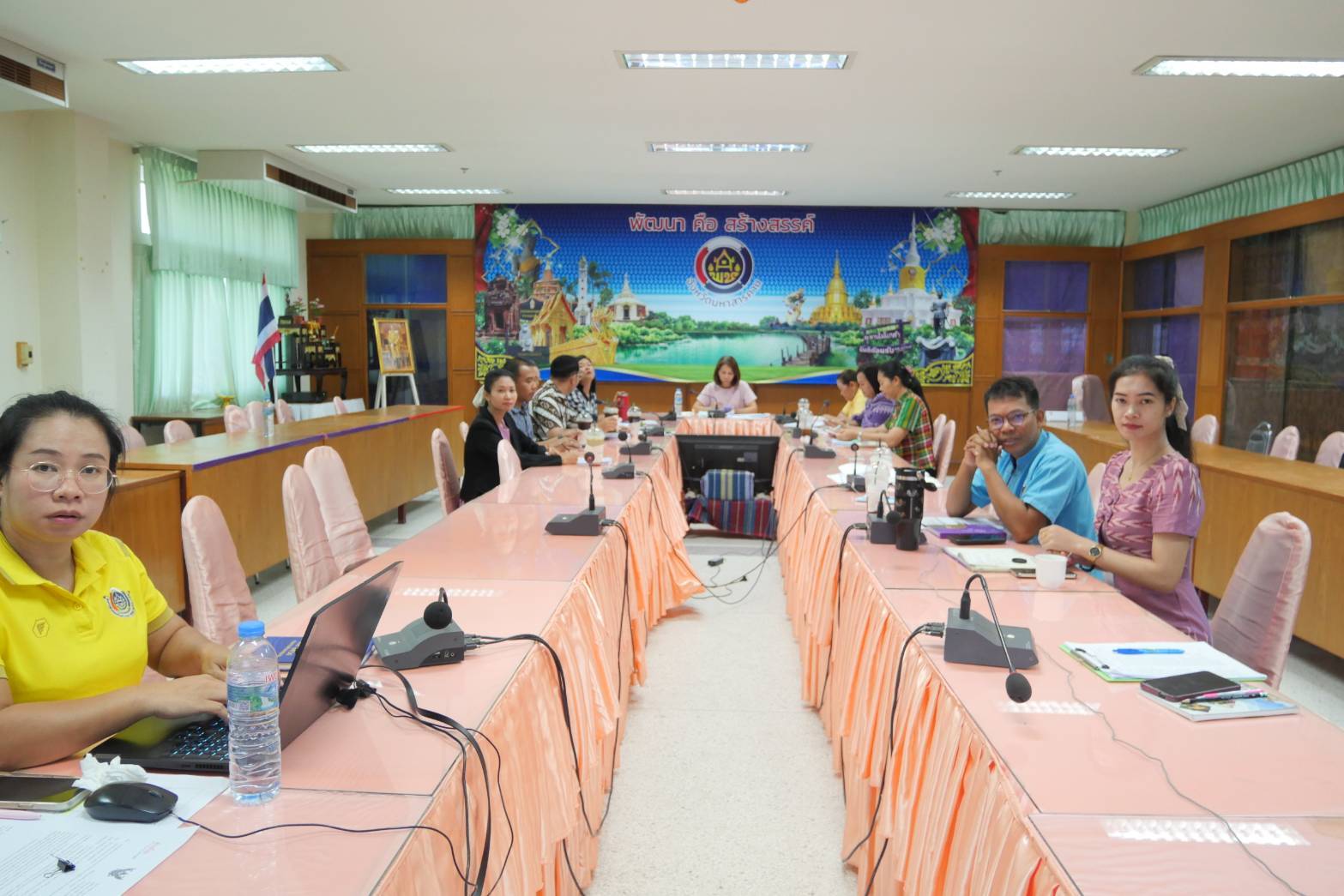 💠พช. มหาสารคาม ร่วมประชุมกรมการพัฒนาชุมชน ครั้งที่ 11/2567 ผ่านระบบห้องประชุมออนไลน์ (Video Conference)💠
