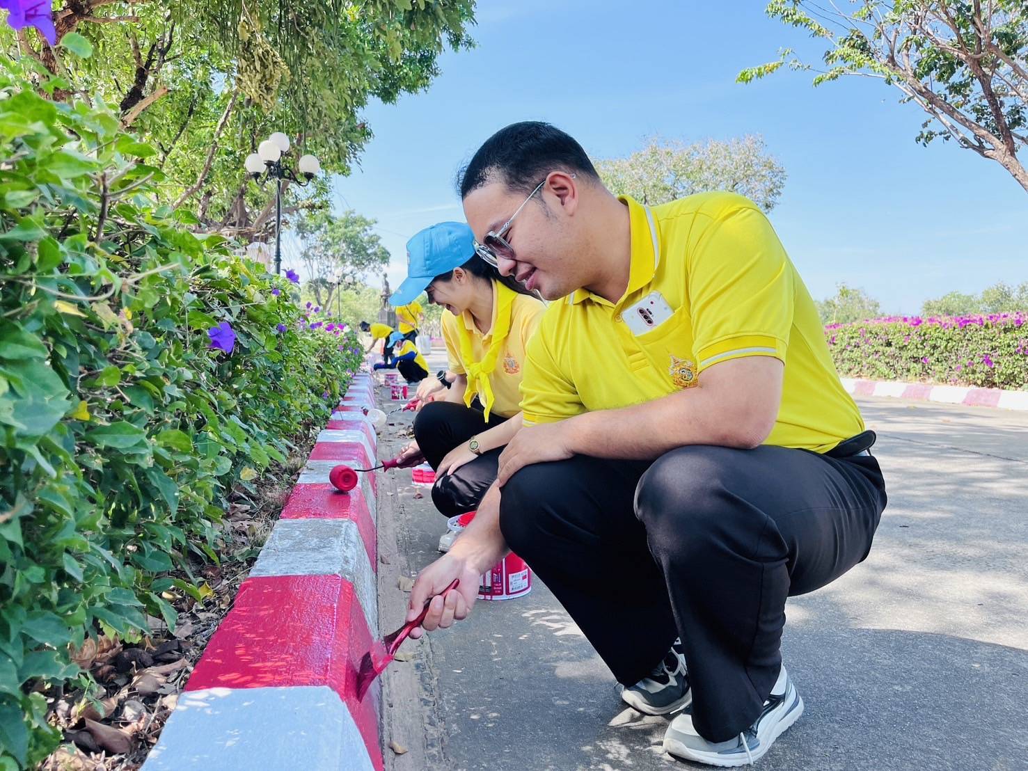 💠จังหวัดมหาสารคาม จัดกิจกรรมจิตอาสาเนื่องในวันคล้ายวันพระบรมราชสมภพ ในหลวงรัชกาลที่ 9 และวันพ่อแห่งชาติ 5 ธันวาคม 2567💠