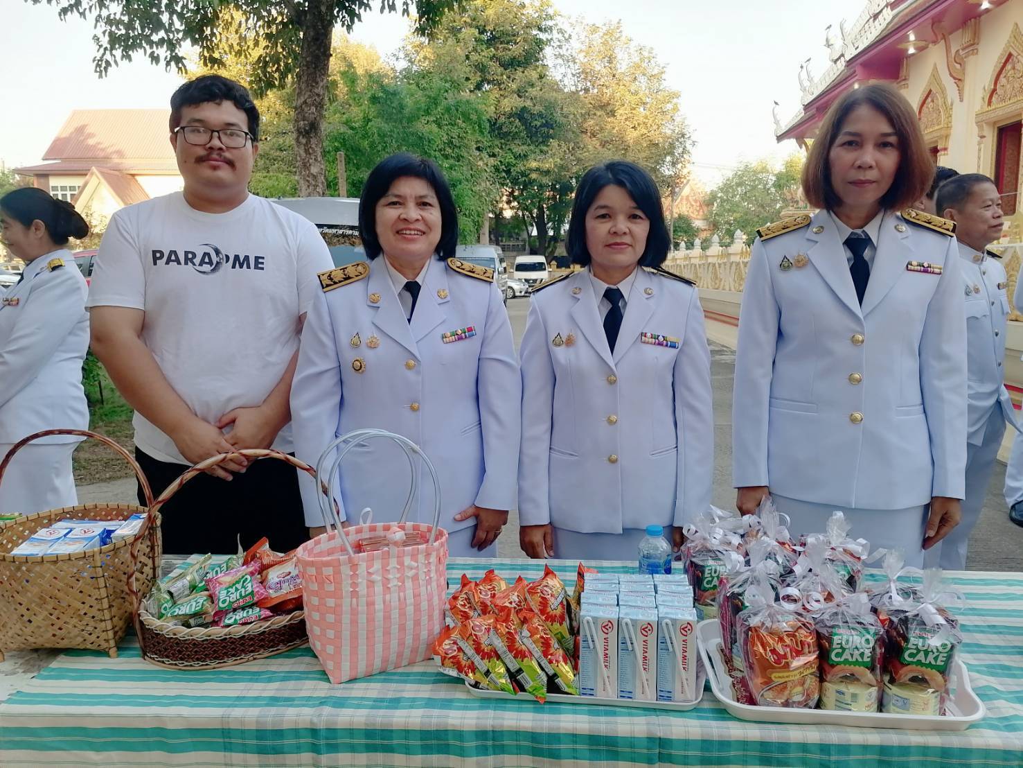 💠จังหวัดมหาสารคาม จัดพิธีทำบุญตักบาตรถวายพระกุศล และพิธีถวายพระพร เนื่องในโอกาสวันคล้ายวันประสูติ สมเด็จพระเจ้าลูกเธอ เจ้าฟ้าพัชรกิติยาภา นเรนทิราเทพยวดี กรมหลวงราชสาริณีสิริพัชร มหาวัชรราชธิดา💠
