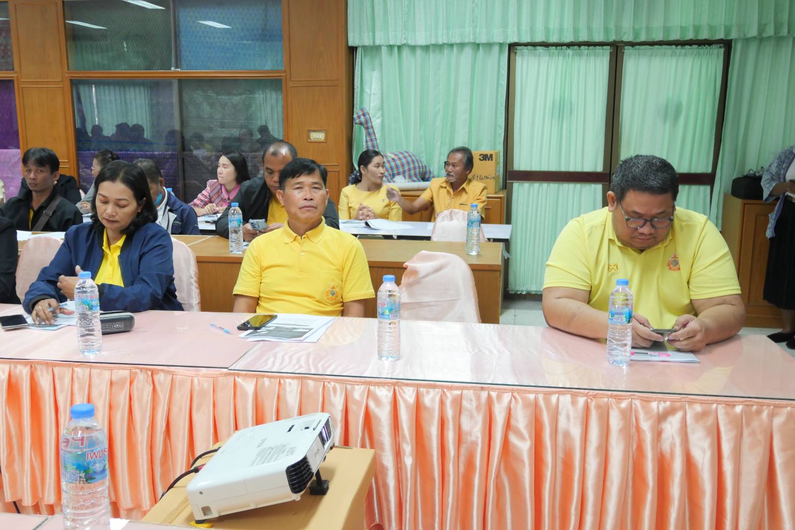 พช. มหาสารคาม จัดประชุมเชิงปฏิบัติการเสริทสรา้งทักษะคณะกรรมการบริหารศูนย์ประสานงานองค์การชุมชนระดับอำเภอ (ศอช.อ.)