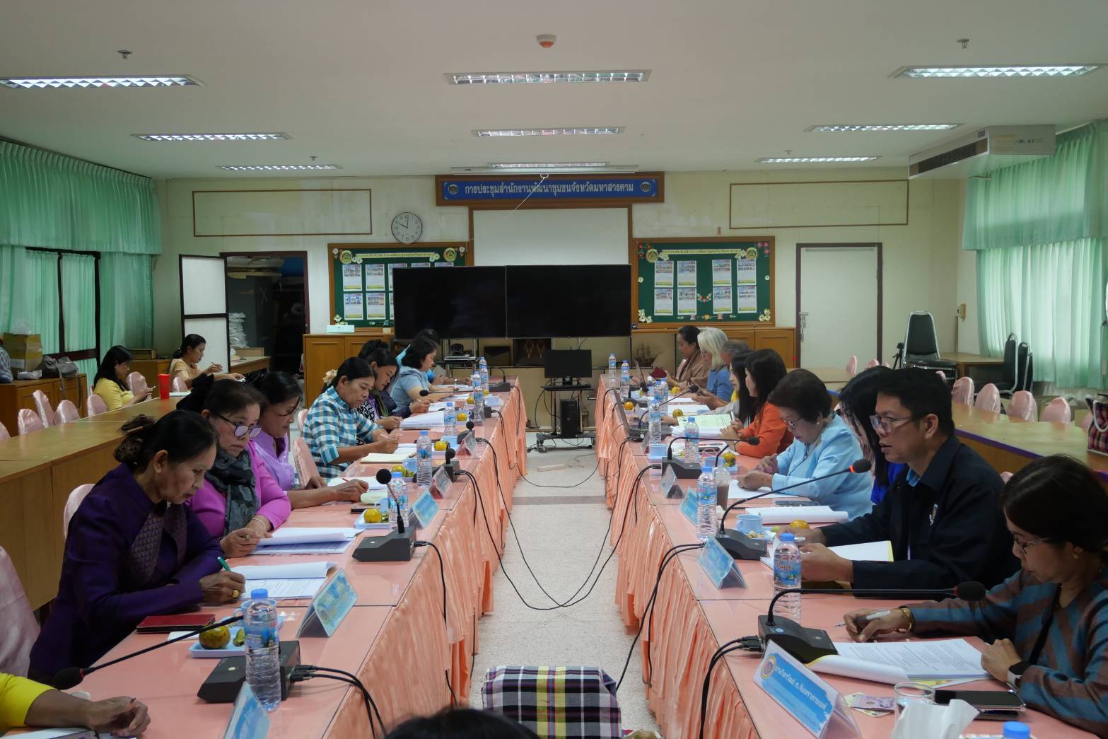 💠พช.มหาสารคาม ประชุมขับเคลื่อนกองทุนพัฒนาบทบาทสตรีจังหวัดมหาสารคาม ครั้งที่ 6 💠