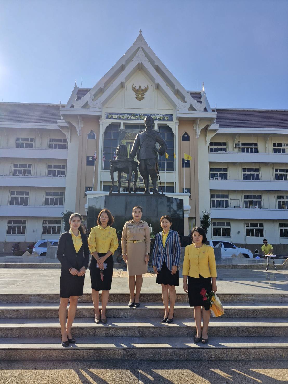💠พัฒนาการจังหวัดมหาสารคาม เข้าพบผู้บริหารระดับจังหวัด ในโอกาสรายงานตัวเข้าปฏิบัติหน้าที่ในตำแหน่งพัฒนาการจังหวัดมหาสารคาม💠