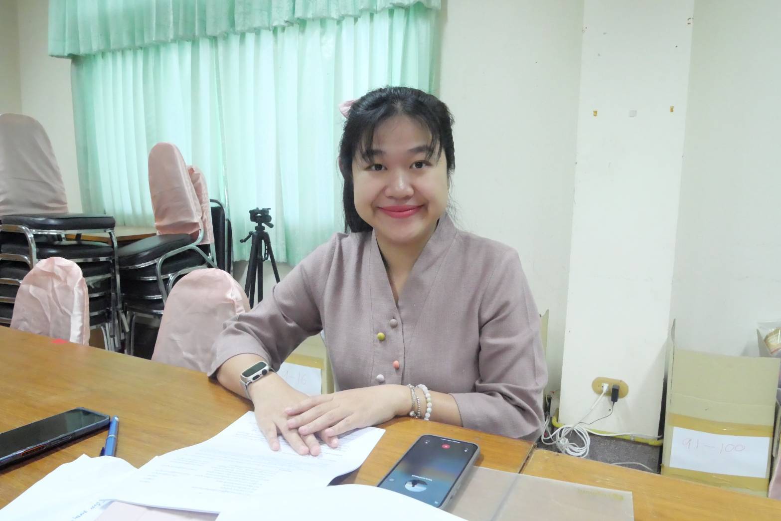💠จังหวัดมหาสารคาม ประชุมคณะกรรมการจัดงานเส้นสายลายผ้า ในงานประเพณีบุญเบิกฟ้าและงานกาชาดจังหวัดมหาสารคาม 💠
