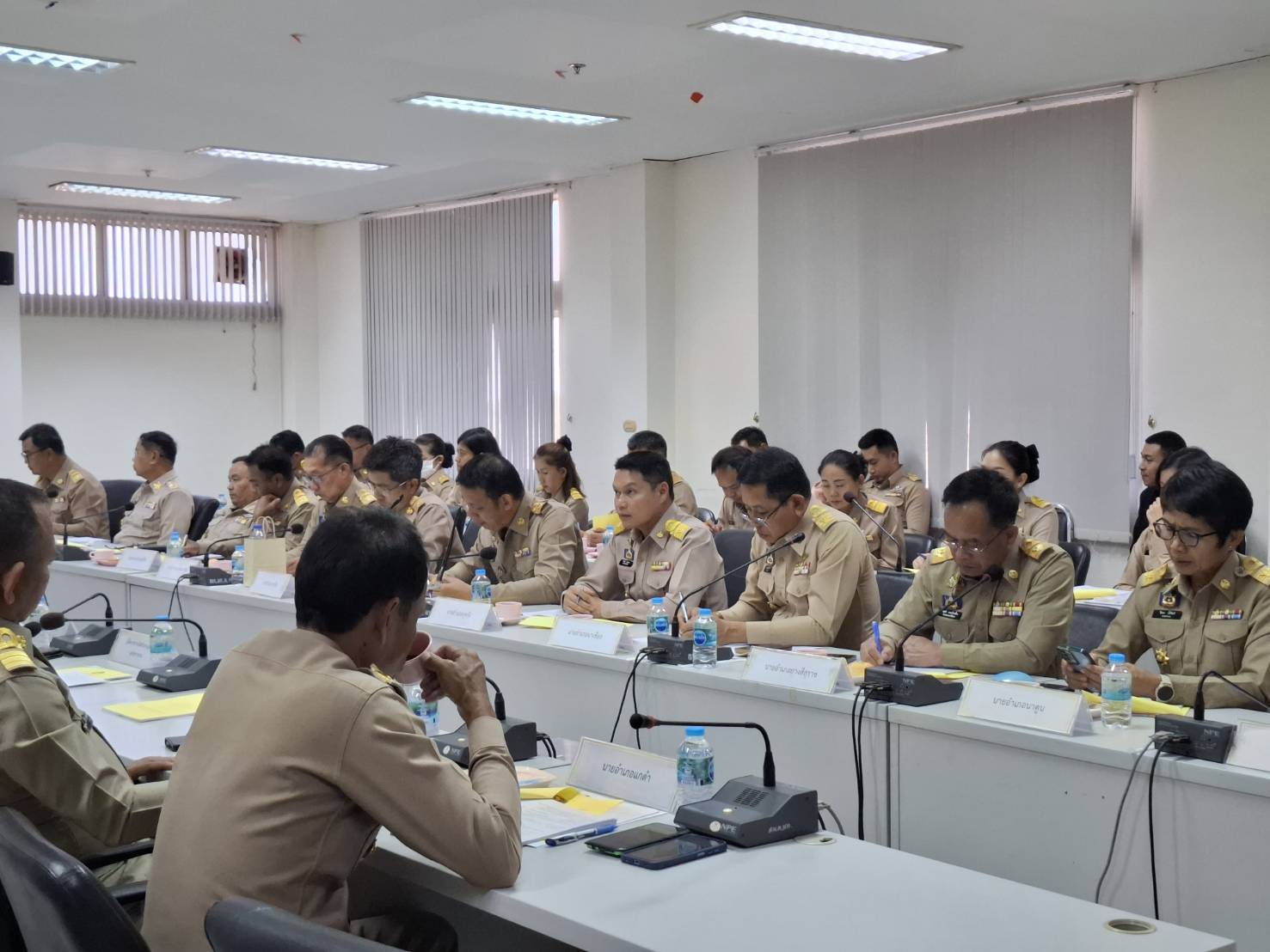 พช.มหาสารคาม ร่วมประชุมประชุมนายอำเภอและหัวหน้าส่วนราชการสังกัดกระทรวงมหาดไทย จังหวัดมหาสารคาม ประจำเดือน ธันวาคม 2567
