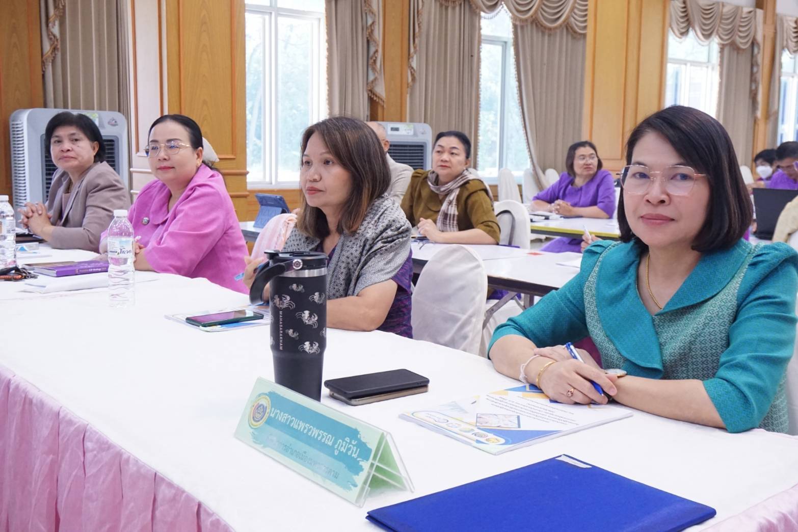 พช.มหาสารคาม จัดประชุมเชิงปฏิบัติการการดำเนินงานตัวชี้วัดตามมาตรการปรับปรุงประสิทธิภาพในการปฏิบัติราชการ และตัวชี้วัดการประเมินผลการปฏิบัติราชการ สำนักงานพัฒนาชุมชนจังหวัดมหาสารคาม ประจำปีงบประมาณ พ.ศ. 2568