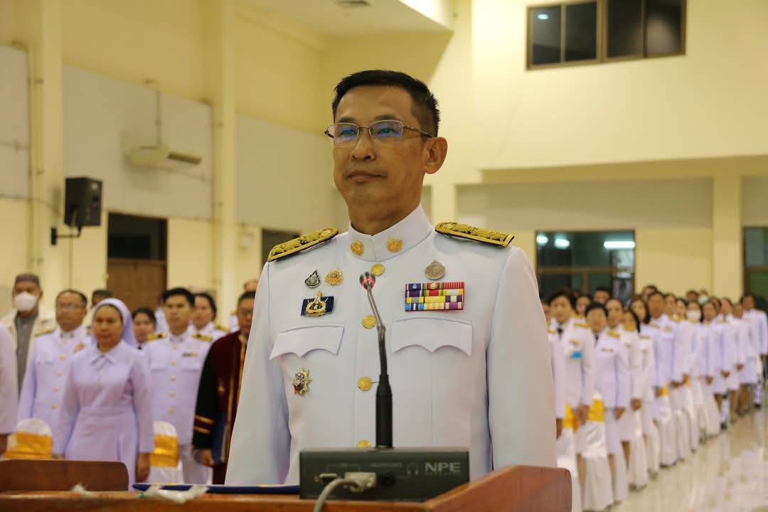 พช.มหาสารคาม ร่วมพิธีทางศาสนามหามงคล เฉลิมพระเกียรติพระบาทสมเด็จพระเจ้าอยู่หัว เนื่องในโอกาสพระราชพิธีสมมงคลพระชนมายุเท่าพระบาทสมเด็จพระพุทธยอดฟ้าจุฬาโลกมหาราช สมเด็จพระปฐมบรมกษัตริยาธิราชแห่งพระราชวงศ์จักรี พุทธศักราช 2568