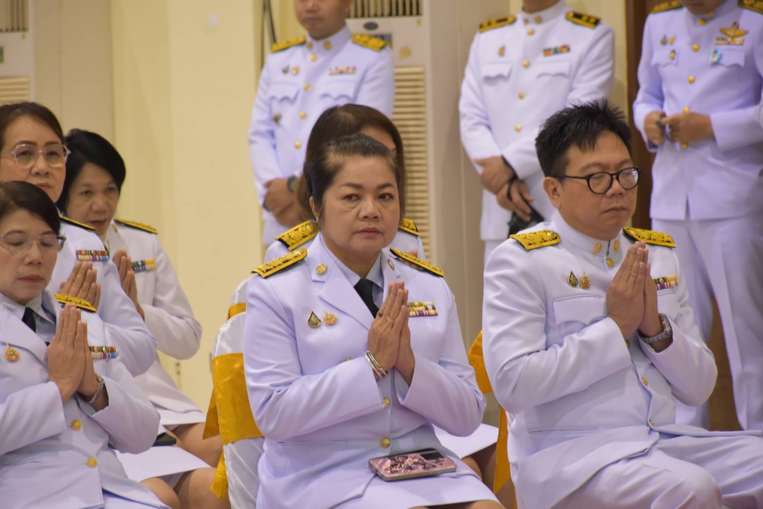 พช.มหาสารคาม ร่วมพิธีทางศาสนามหามงคล เฉลิมพระเกียรติพระบาทสมเด็จพระเจ้าอยู่หัว เนื่องในโอกาสพระราชพิธีสมมงคลพระชนมายุเท่าพระบาทสมเด็จพระพุทธยอดฟ้าจุฬาโลกมหาราช สมเด็จพระปฐมบรมกษัตริยาธิราชแห่งพระราชวงศ์จักรี พุทธศักราช 2568