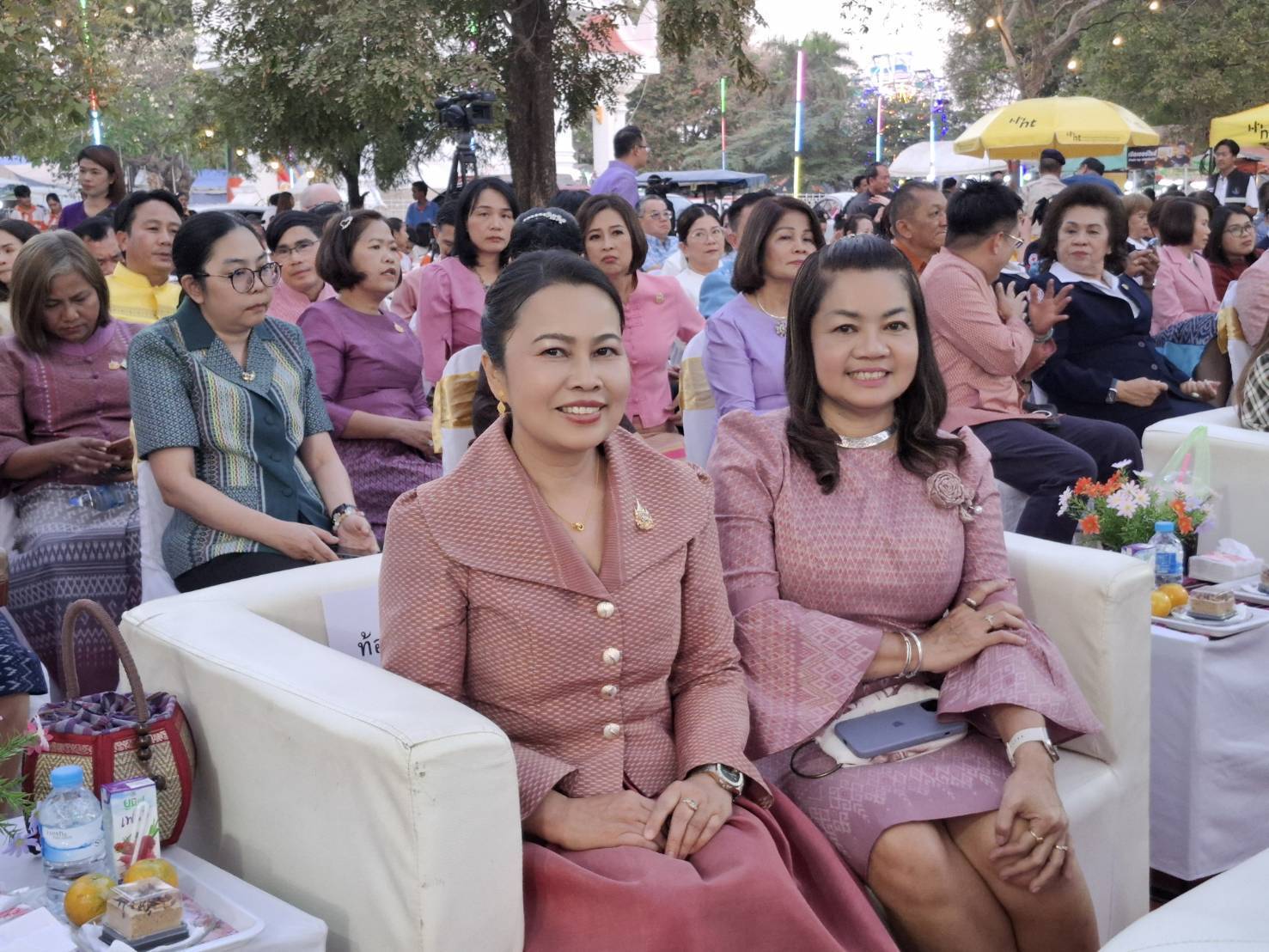 พช.มหาสารคาม ร่วมพิธีเปิดงานประเพณีบุญเบิกฟ้าและงานกาชาดจังหวัดมหาสารคาม ประจำปี 2568