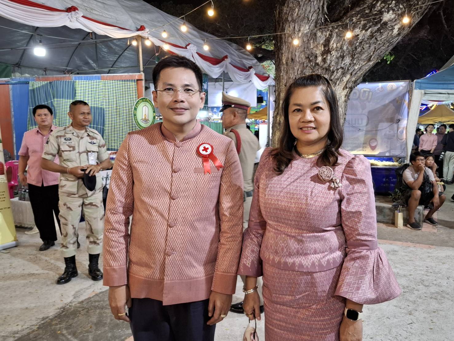 พช.มหาสารคาม ร่วมพิธีเปิดงานประเพณีบุญเบิกฟ้าและงานกาชาดจังหวัดมหาสารคาม ประจำปี 2568