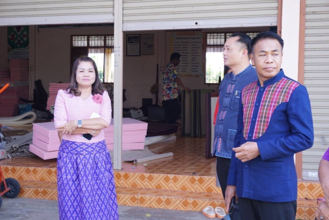 พช.มหาสารคาม : ลงพื้นที่สำรวจความพร้อมสถานที่ต้อนรับ นางสาวธีรรัตน์ สำเร็จวาณิชย์ รัฐมนตรีช่วยว่าการกระทรวงมหาดไทย และคณะ ในโอกาสเดินทางมาปฏิบัติราชการในพื้นที่จังหวัดมหาสารคาม