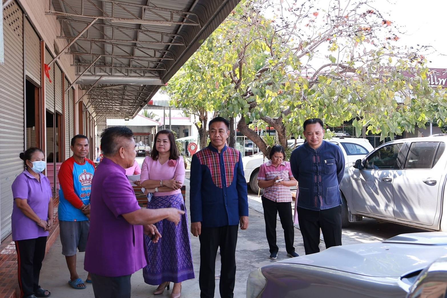 พช.มหาสารคาม : ลงพื้นที่สำรวจความพร้อมสถานที่ต้อนรับ นางสาวธีรรัตน์ สำเร็จวาณิชย์ รัฐมนตรีช่วยว่าการกระทรวงมหาดไทย และคณะ ในโอกาสเดินทางมาปฏิบัติราชการในพื้นที่จังหวัดมหาสารคาม