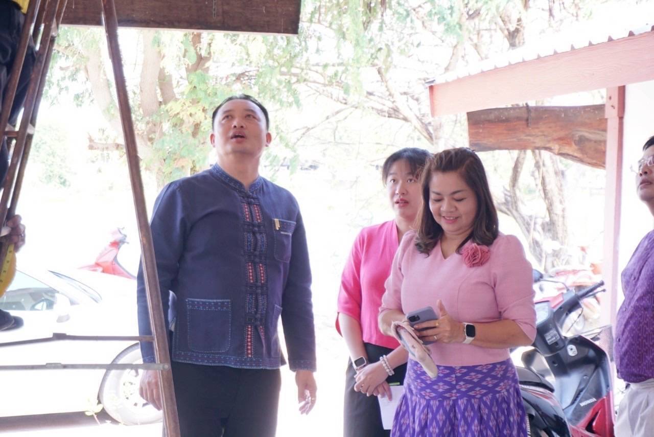 พช.มหาสารคาม : ลงพื้นที่สำรวจความพร้อมสถานที่ต้อนรับ นางสาวธีรรัตน์ สำเร็จวาณิชย์ รัฐมนตรีช่วยว่าการกระทรวงมหาดไทย และคณะ ในโอกาสเดินทางมาปฏิบัติราชการในพื้นที่จังหวัดมหาสารคาม