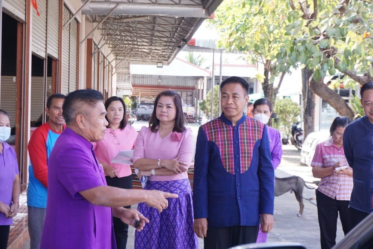 พช.มหาสารคาม : ลงพื้นที่สำรวจความพร้อมสถานที่ต้อนรับ นางสาวธีรรัตน์ สำเร็จวาณิชย์ รัฐมนตรีช่วยว่าการกระทรวงมหาดไทย และคณะ ในโอกาสเดินทางมาปฏิบัติราชการในพื้นที่จังหวัดมหาสารคาม
