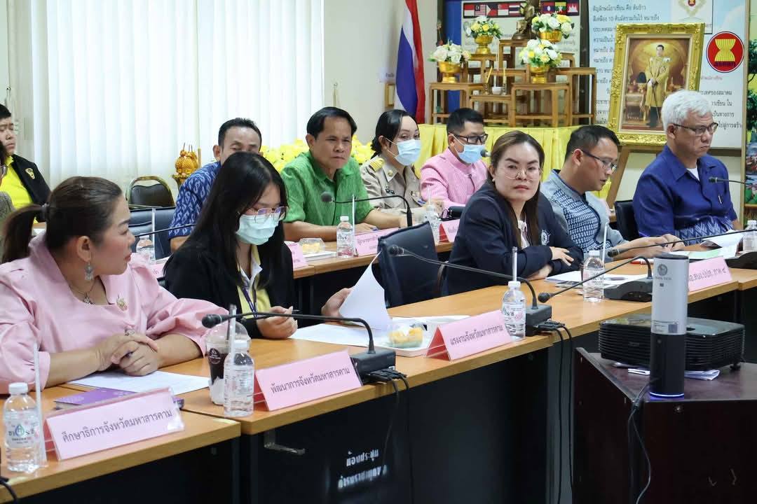 พช.มหาสารคาม : ร่วมประชุมร่วมศูนย์ปฏิบัติการติดตามเร่งรัดการบำบัดรักษา ฟื้นฟูสภาพทางสังคม ป้องกันและปราบปรามยาเสพติด ครั้งที่ 3/2568