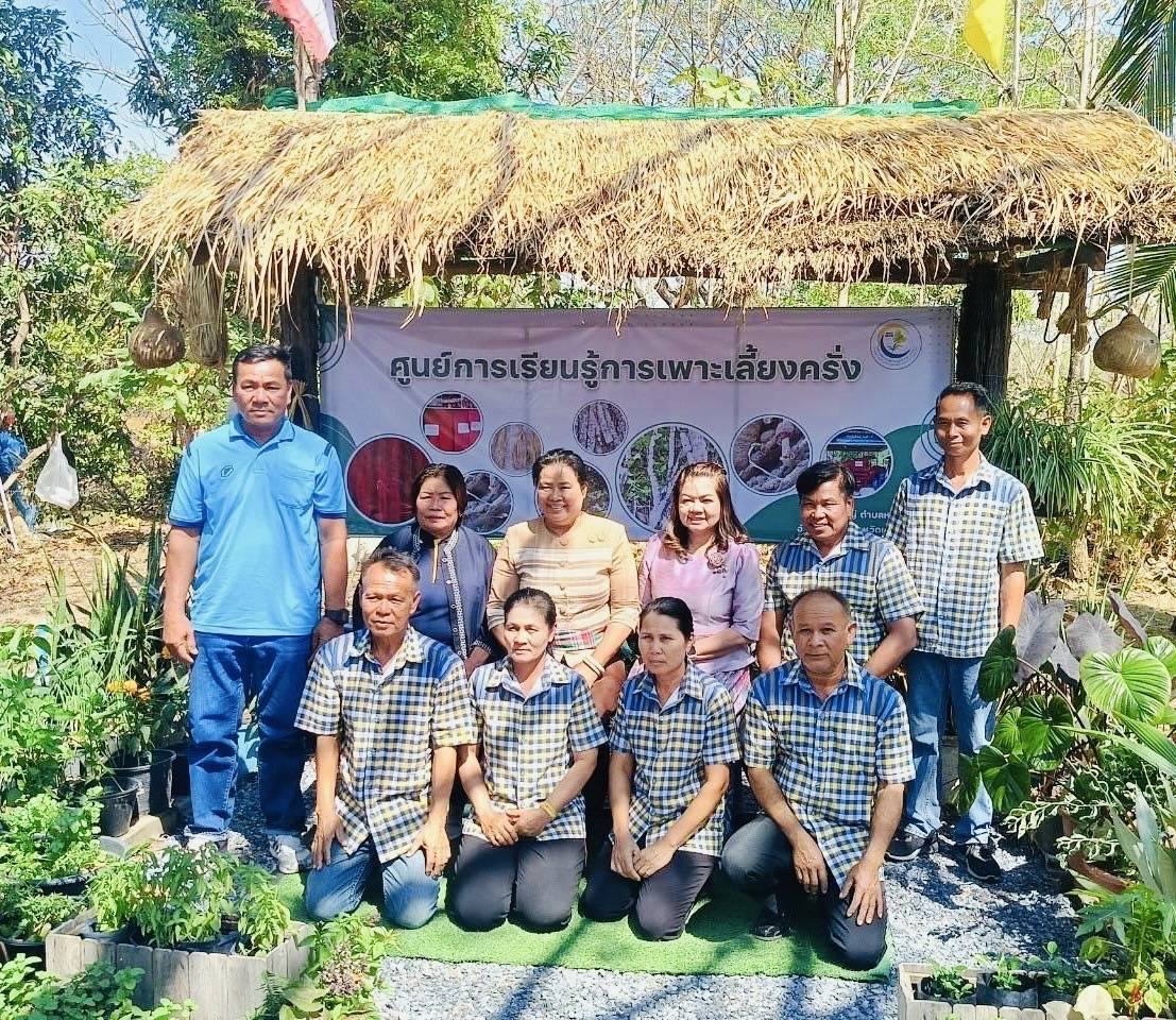 พช.มหาสารคาม : รับการตรวจราชการ ผู้ตรวจราชการกรมการพัฒนาชุมชน (นางอรุณรัตน์ ชิงชนะ) ลงพื้นที่จังหวัดมหาสารคาม ติดตามผลการปฏิบัติราชการตามนโยบายของรัฐบาล ภารกิจกระทรวงมหาดไทย และกรมการพัฒนาชุมชน ประจำเดือนกุมภาพันธ์ 2568