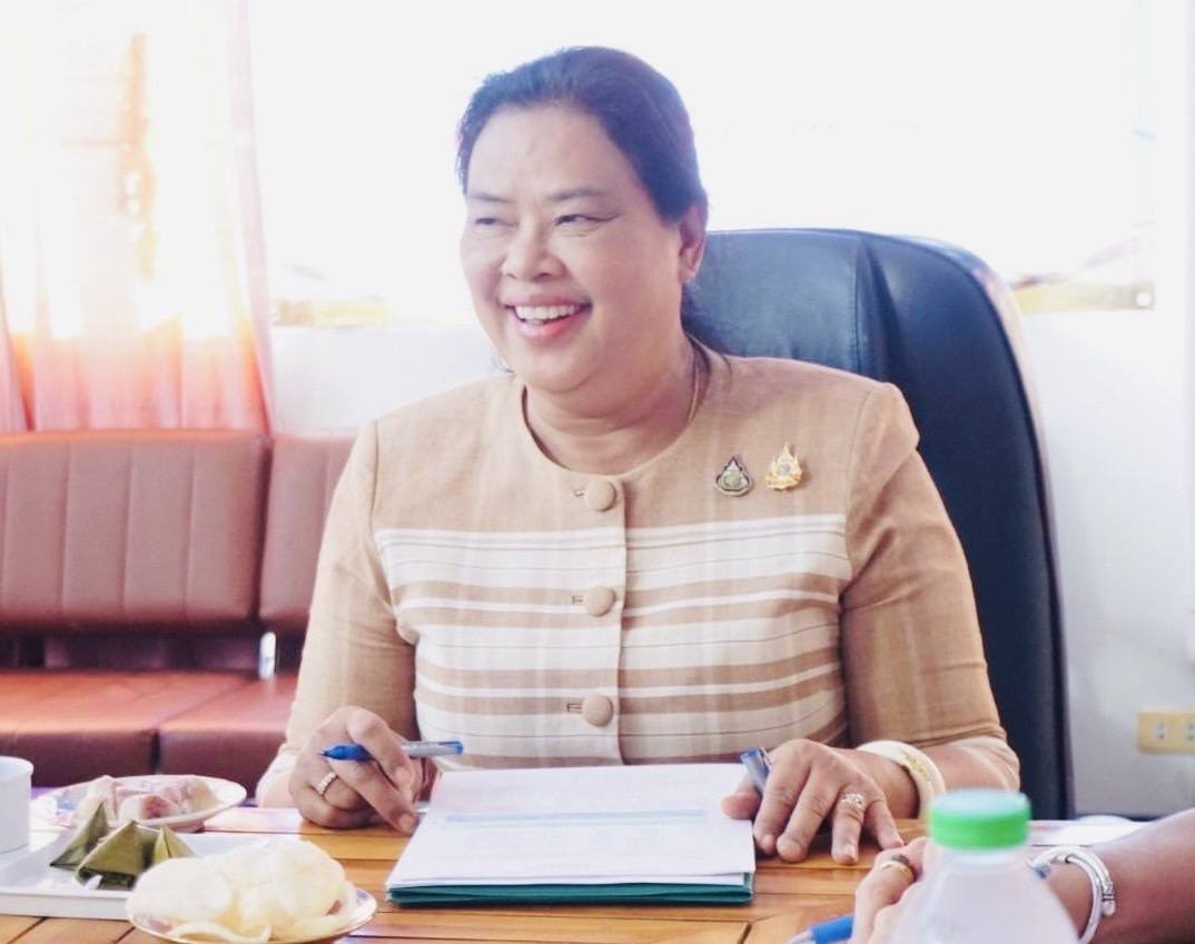 พช.มหาสารคาม : รับการตรวจราชการ ผู้ตรวจราชการกรมการพัฒนาชุมชน (นางอรุณรัตน์ ชิงชนะ) ลงพื้นที่จังหวัดมหาสารคาม ติดตามผลการปฏิบัติราชการตามนโยบายของรัฐบาล ภารกิจกระทรวงมหาดไทย และกรมการพัฒนาชุมชน ประจำเดือนกุมภาพันธ์ 2568