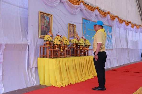 พช. มหาสารคาม : ร่วมกิจกรรมจิตอาสาพัฒนาและปรับปรุงภูมิทัศน์ เนื่องในวันคล้ายวันพระราชสมภพ พระบาทสมเด็จพระพุทธเลิศหล้านภาลัย