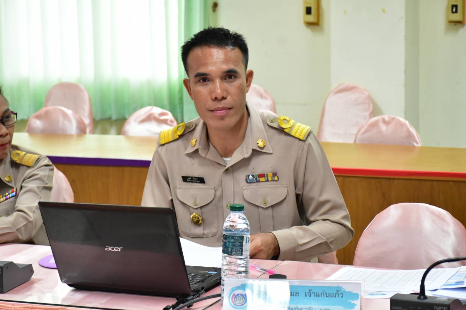 พช.มหาสารคาม : ประชุมนำเสนอผลการตรวจประเมินศูนย์เรียนรู้การพัฒนาคุณภาพชีวิตตามหลักทฤษฎีใหม่ ประยุกต์สู่ “โคก หนอง นา” ระดับจังหวัด ครั้งที่ 1/2568