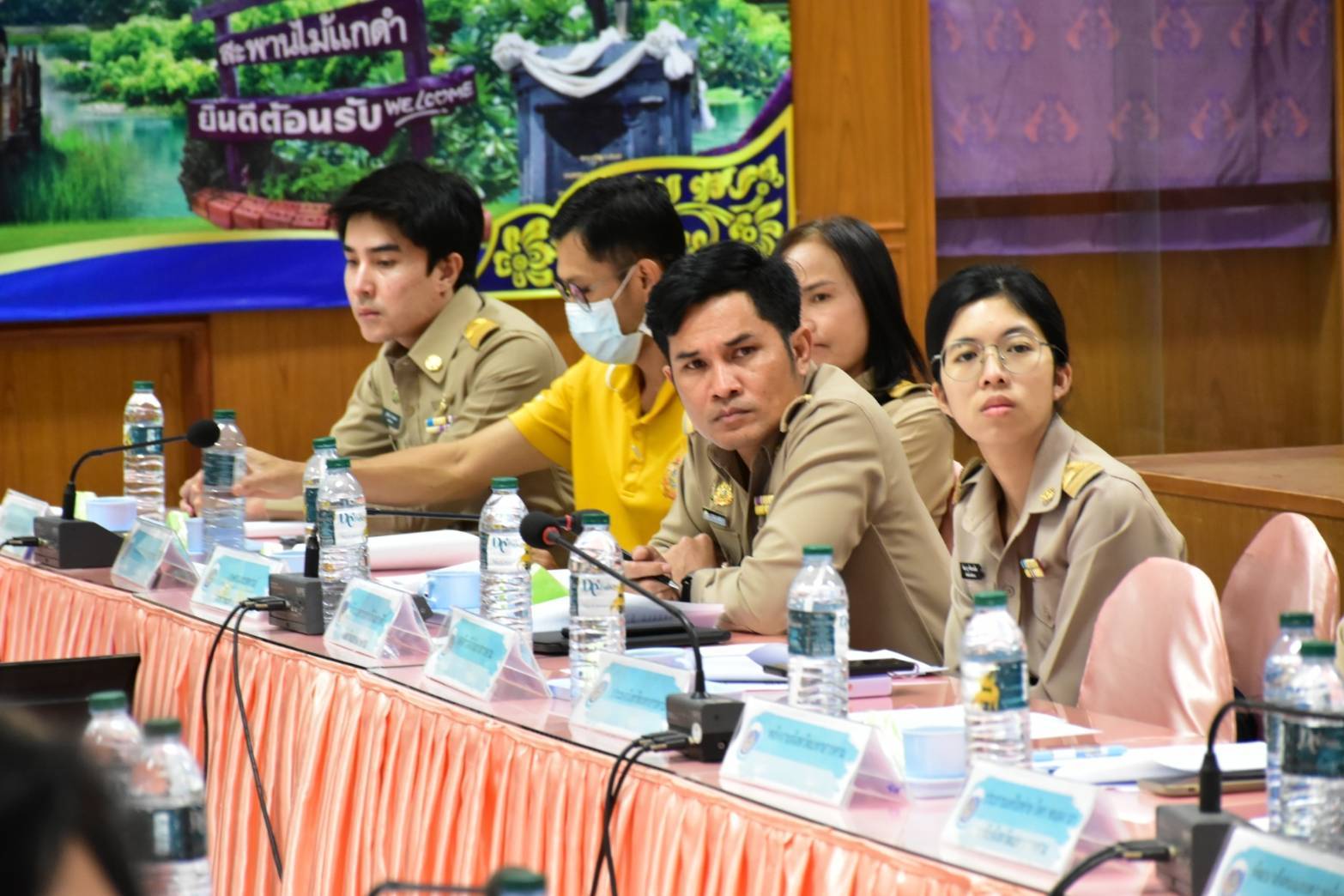 พช.มหาสารคาม : ประชุมนำเสนอผลการตรวจประเมินศูนย์เรียนรู้การพัฒนาคุณภาพชีวิตตามหลักทฤษฎีใหม่ ประยุกต์สู่ “โคก หนอง นา” ระดับจังหวัด ครั้งที่ 1/2568