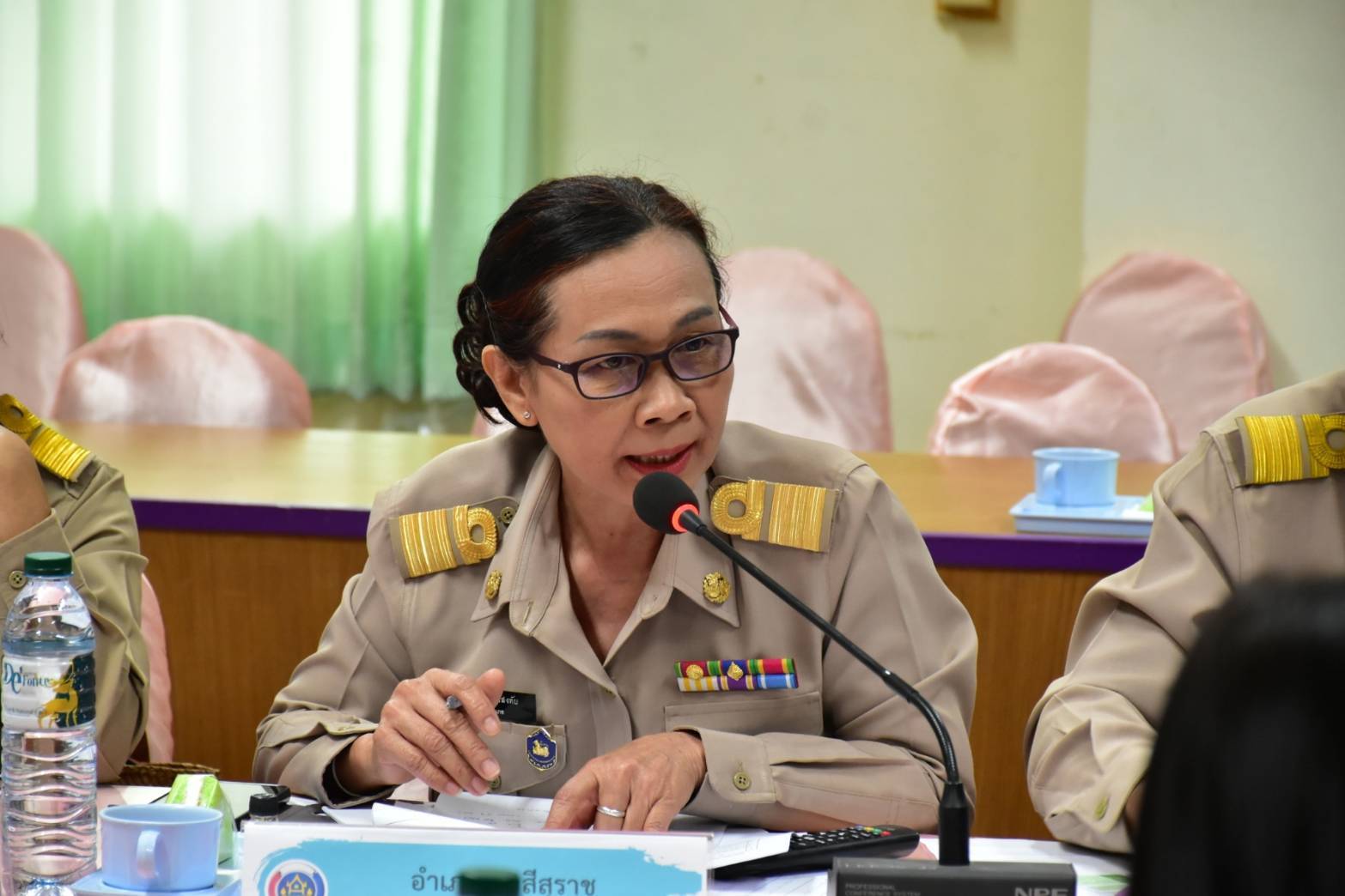 พช.มหาสารคาม : ประชุมนำเสนอผลการตรวจประเมินศูนย์เรียนรู้การพัฒนาคุณภาพชีวิตตามหลักทฤษฎีใหม่ ประยุกต์สู่ “โคก หนอง นา” ระดับจังหวัด ครั้งที่ 1/2568