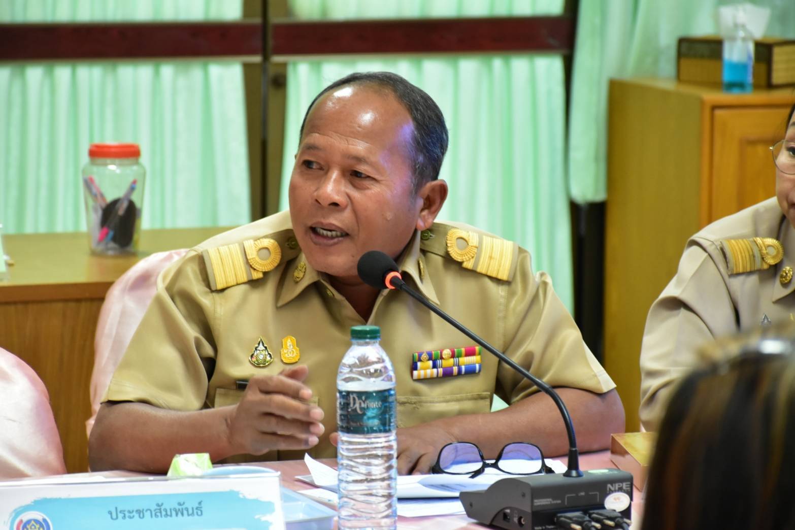 พช.มหาสารคาม : ประชุมนำเสนอผลการตรวจประเมินศูนย์เรียนรู้การพัฒนาคุณภาพชีวิตตามหลักทฤษฎีใหม่ ประยุกต์สู่ “โคก หนอง นา” ระดับจังหวัด ครั้งที่ 1/2568
