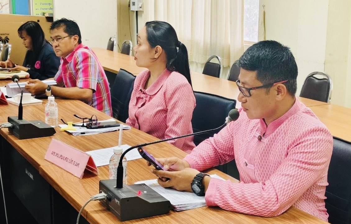 พช. มหาสารคาม : ร่วมประชุมศูนย์ปฏิบัติการติดตามเร่งรัดการบำบัดรักษา ฟื้นฟูสภาพทางสังคม ป้องกัน และปราบปรามยาเสพติด ครั้งที่ 4/2568 ผ่านระบบ VCS