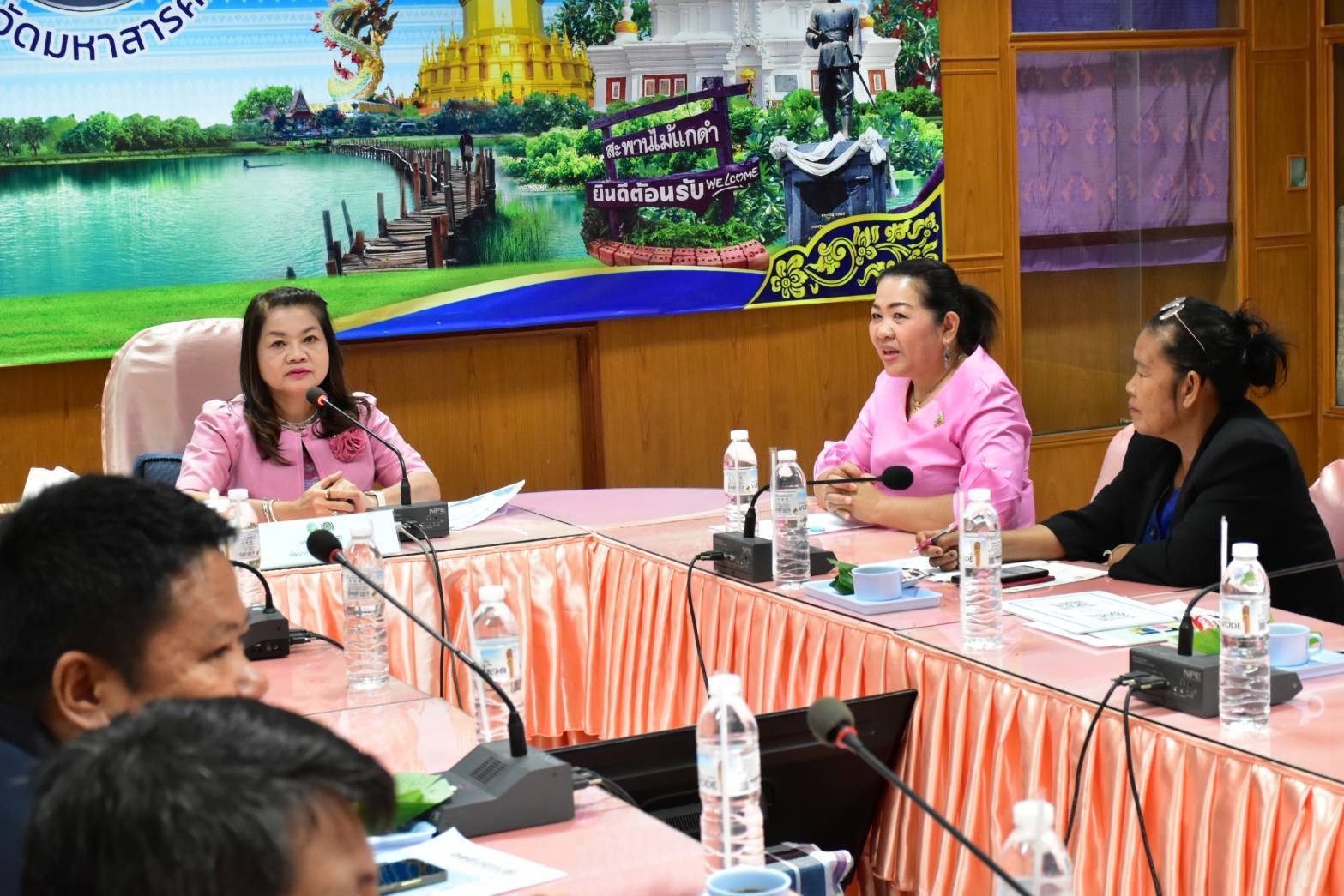 พช. มหาสารคาม : จัดโครงการประชุมเชิงปฏิบัติการเสริมศักยภาพการขับเคลื่อนการออมและพัฒนาทักษะทางการเงิน (Fnancial Literacy) ระดับจังหวัด