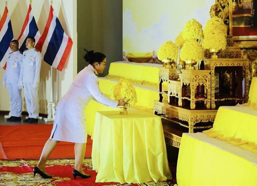 พช. มหาสารคาม : ร่วมพิธีถวายราชสักการะแด่พระบาทสมเด็จพระบรมชนกาธิเบศร มหาภูมิพลอดุลยเดชมหาราช บรมนาถบพิตร “เนื่องในวันมาตรฐานฝีมือแรงงานแห่งชาติ” ประจำปี 2568