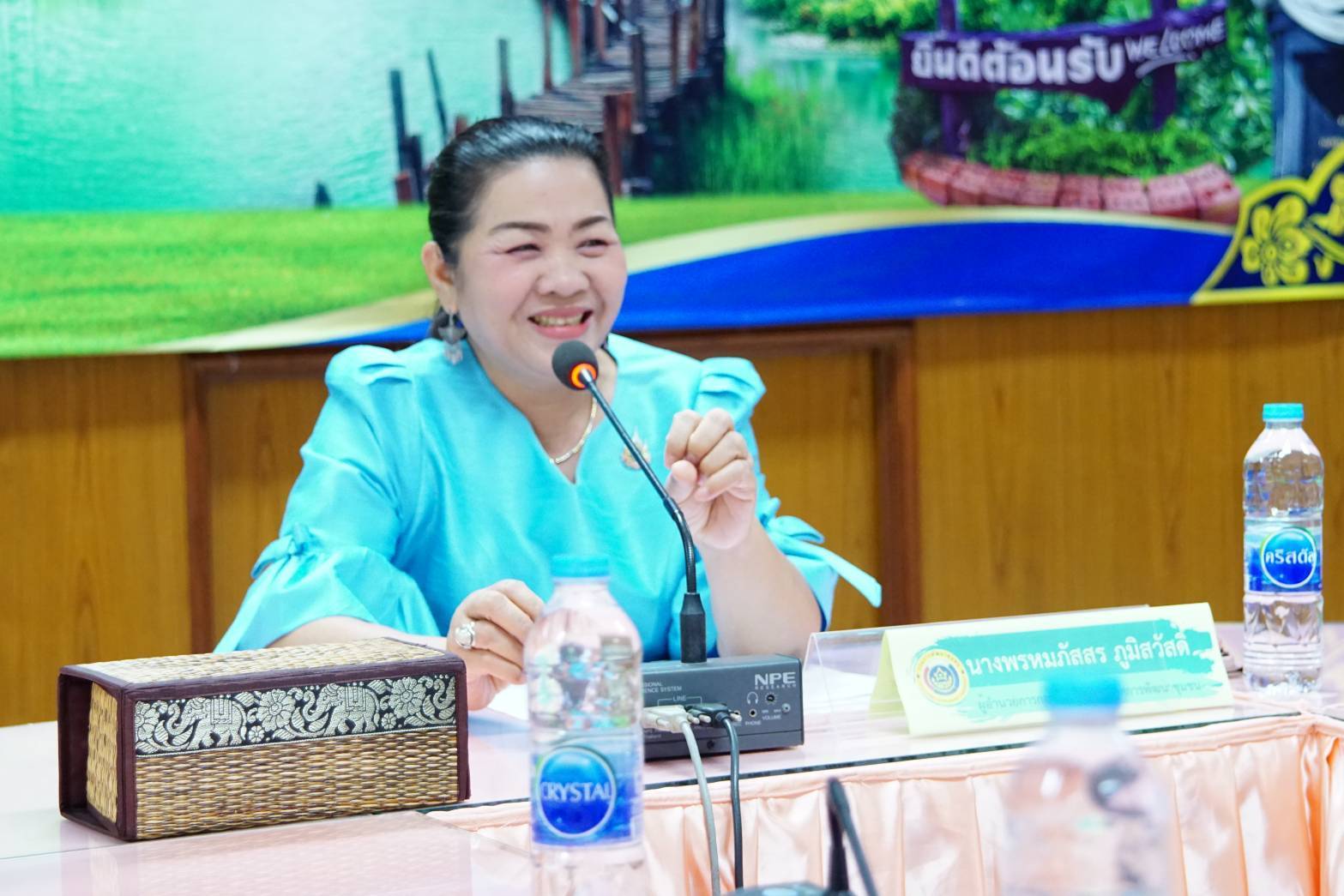 พช. มหาสารคาม : เพิ่มศักยภาพคณะกรรมการงานทุนชุมชนขับเคลื่อนเศรษฐกิจฐานราก และการเข้าถึงแหล่งทุนของประชาชนในชุมชน