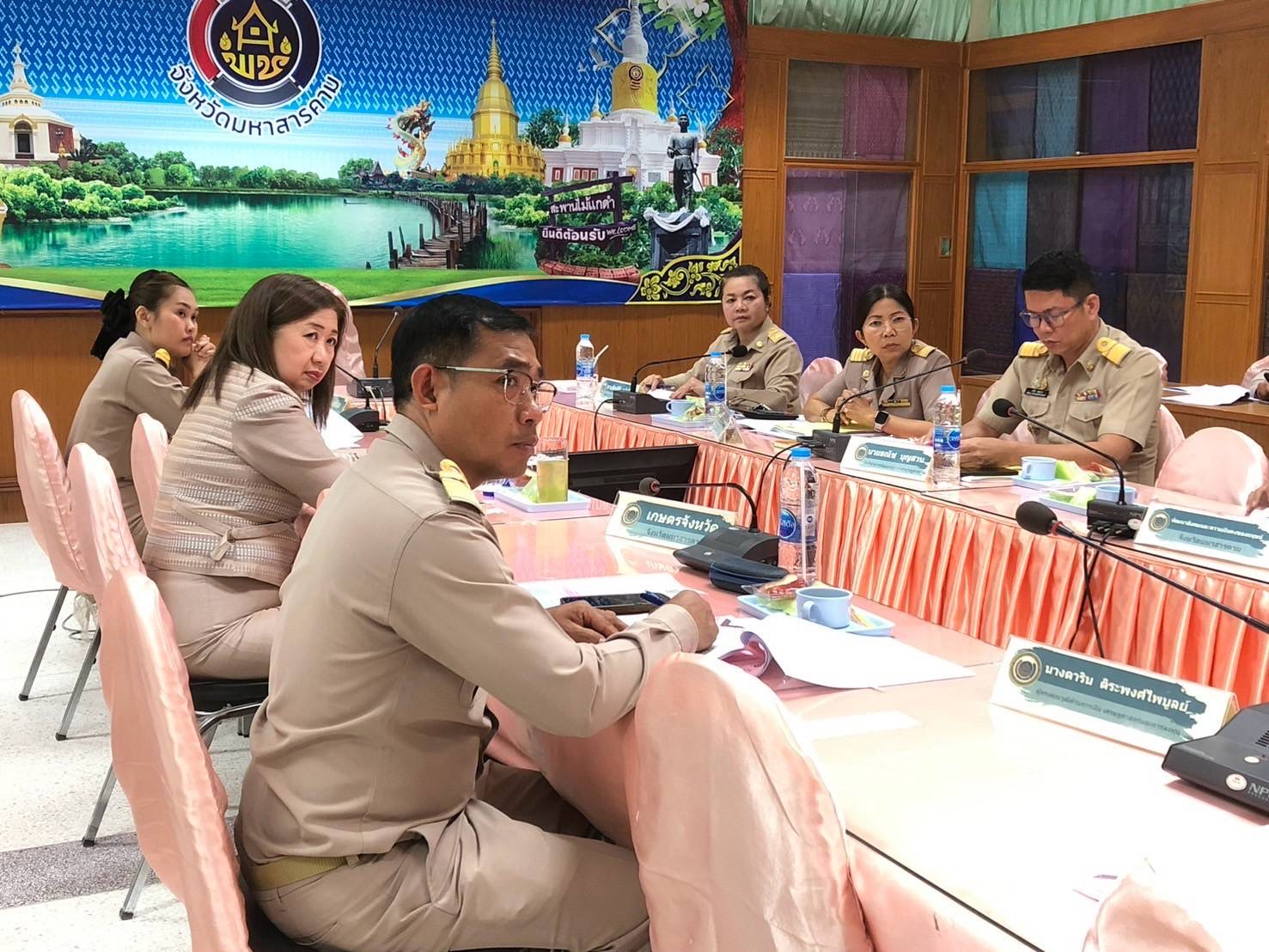 พช.มหาสารคาม : ประชุมคณะอนุกรรมการบริหารกองทุนพัฒนาบทบาทสตรีระดับจังหวัด ครั้งที่ 2/2568