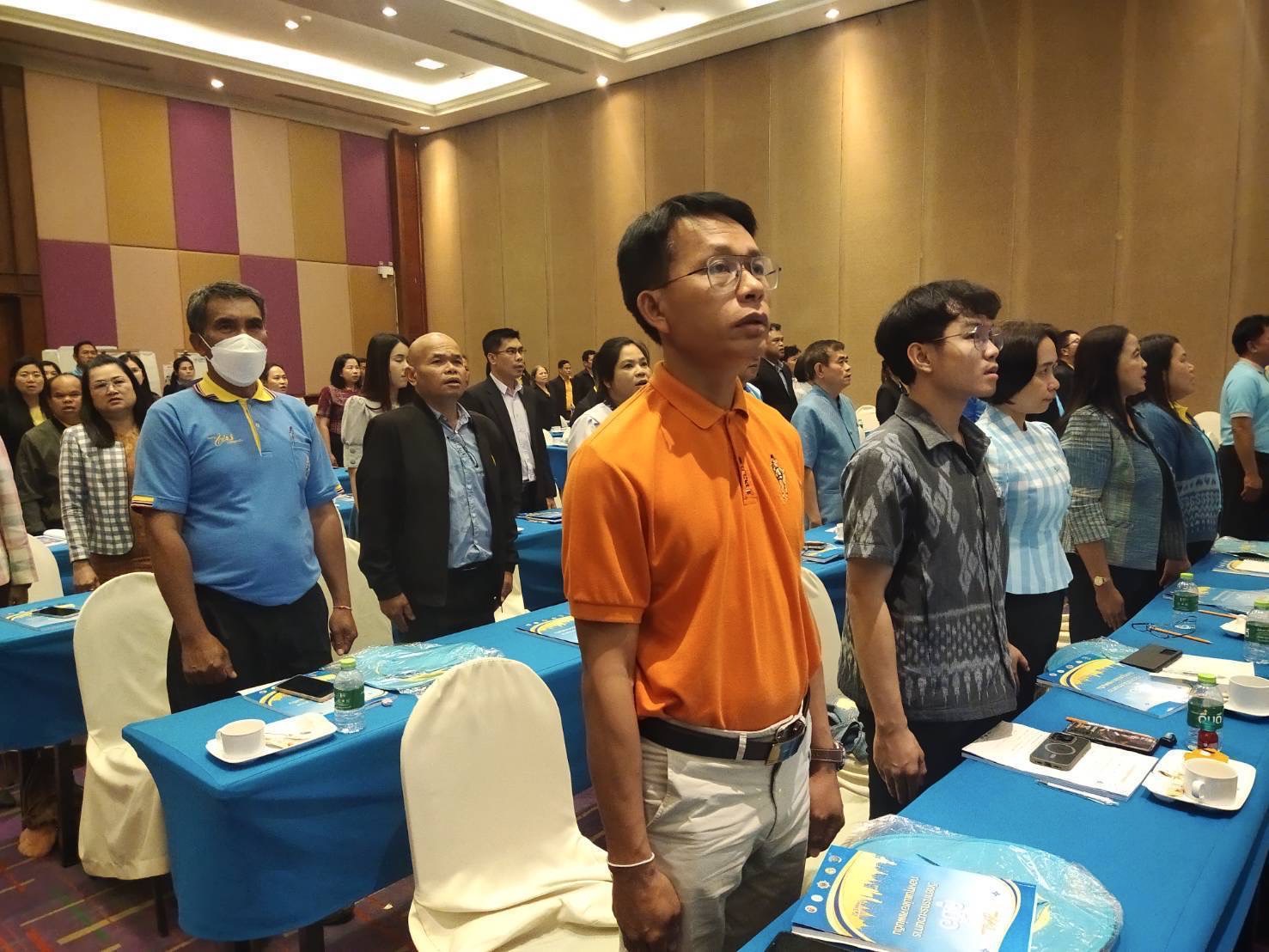 พช. มหาสารคาม : ร่วมฝึกอบรมหลักสูตรวิทยากรกระบวนการกองทุนแม่ของแผ่นดิน (ครู ข) ประจำปี 2568