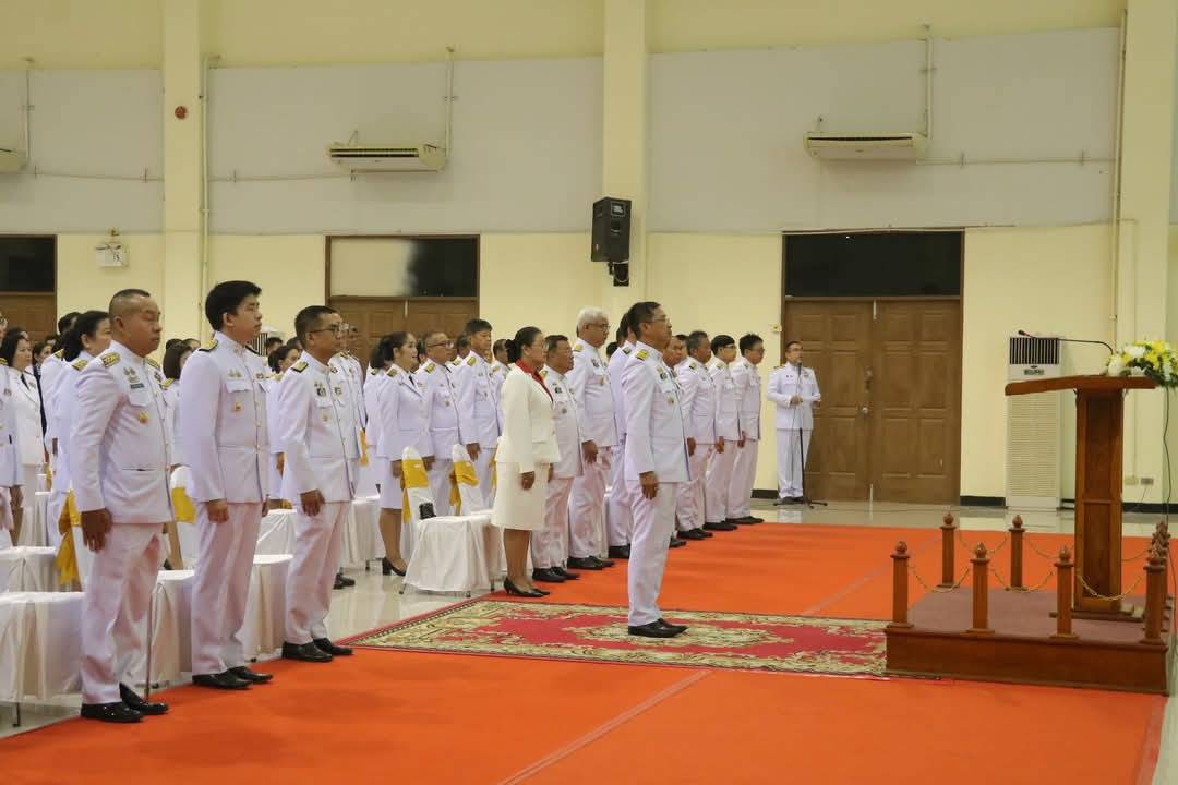 พช.มหาสารคาม : ร่วมพิธีถวายราชสักการะเนื่องใน “วันคล้ายวันสวรรคตสมเด็จพระนเรศวรมหาราช”
