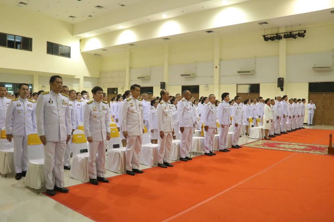พช.มหาสารคาม : ร่วมพิธีถวายราชสักการะเนื่องใน “วันคล้ายวันสวรรคตสมเด็จพระนเรศวรมหาราช”