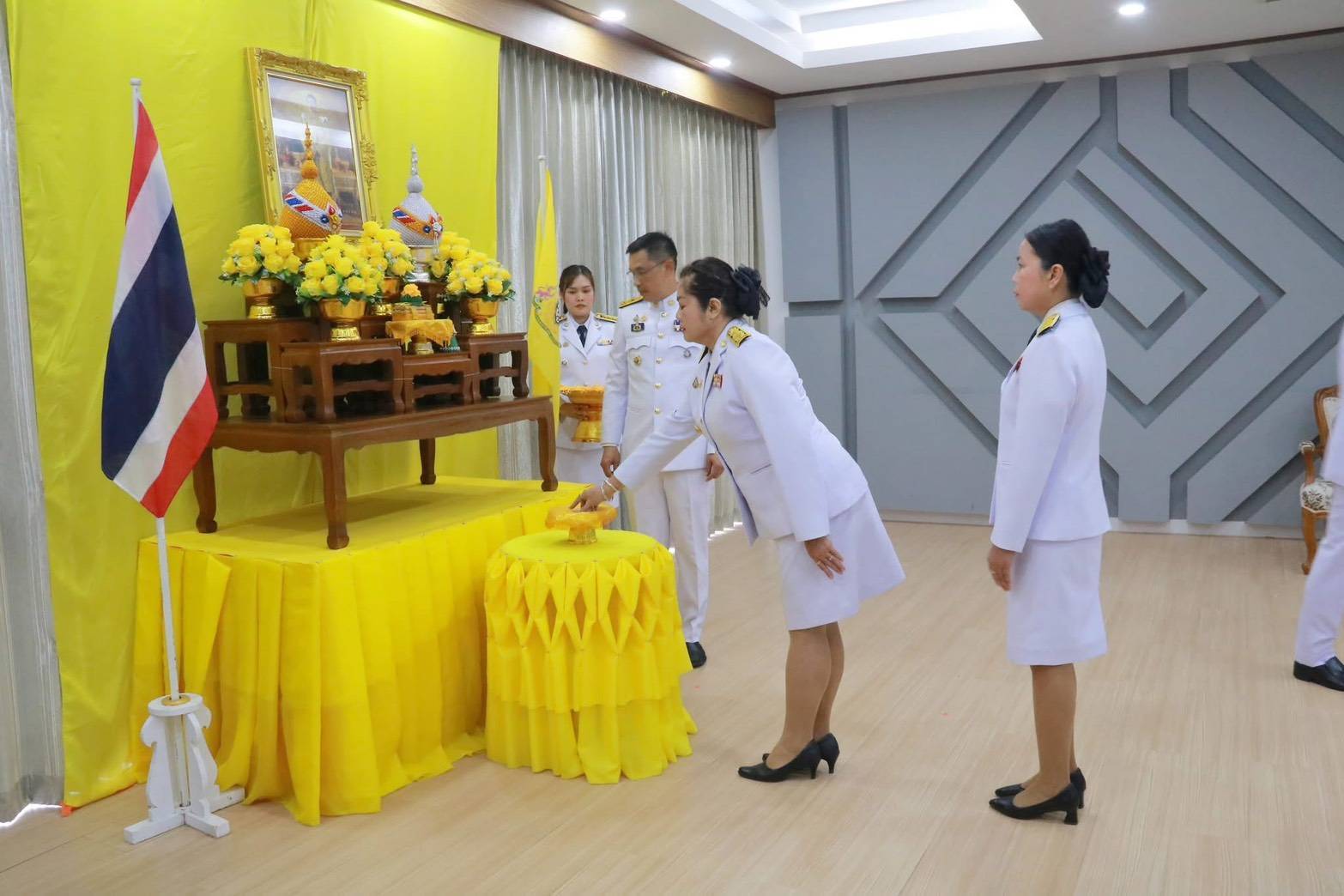 พช.มหาสารคาม : พัฒนาการจังหวัดมหาสารคามเข้าร่วมพิธีรับมอบเหรียญที่ระลึกพระราชทานฯ เนื่องในวันข้าราชการพลเรือน และวันคล้ายวันสถาปนากระทรวงมหาดไทย ครบรอบ 133 ปี