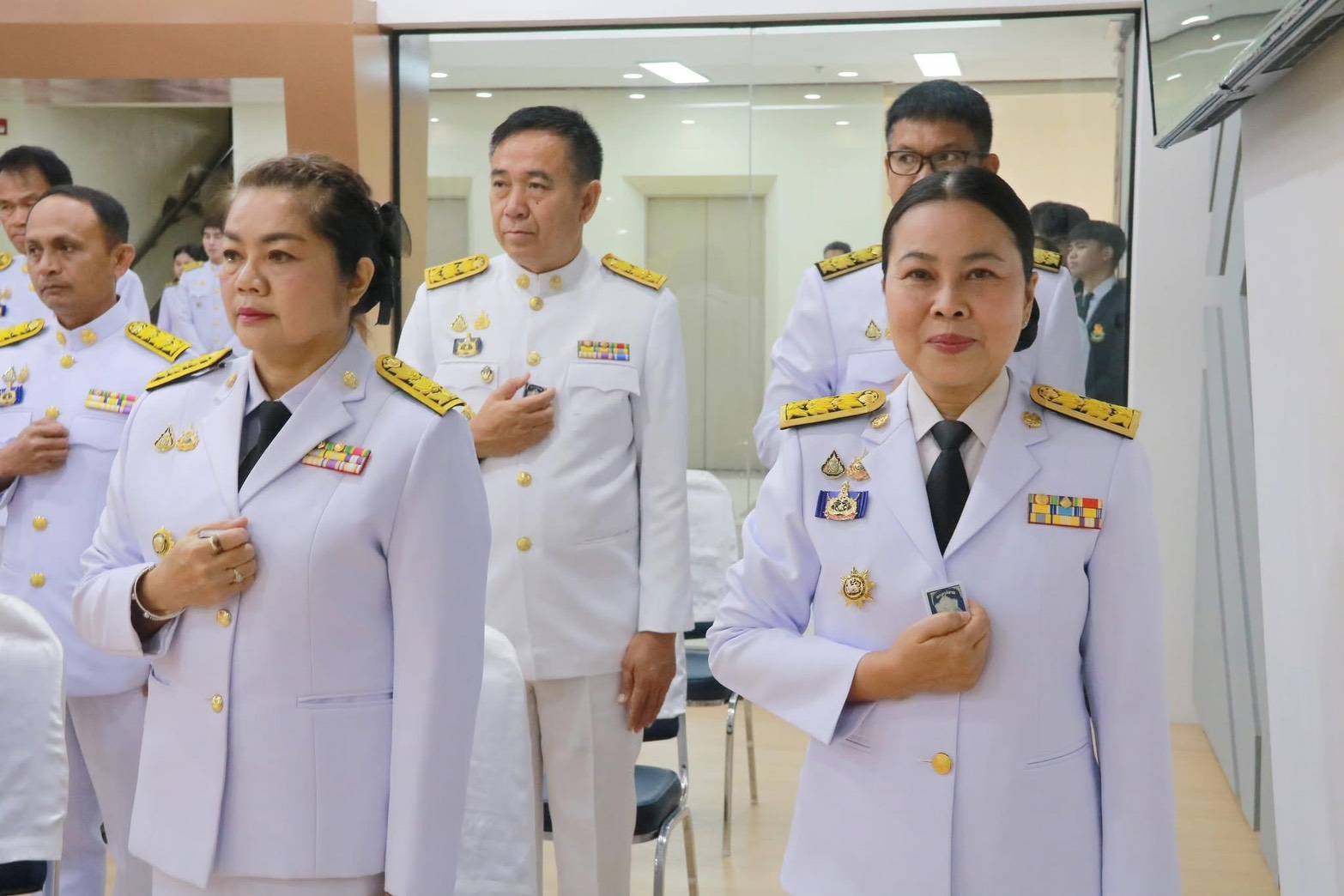 พช.มหาสารคาม : พัฒนาการจังหวัดมหาสารคามเข้าร่วมพิธีรับมอบเหรียญที่ระลึกพระราชทานฯ เนื่องในวันข้าราชการพลเรือน และวันคล้ายวันสถาปนากระทรวงมหาดไทย ครบรอบ 133 ปี