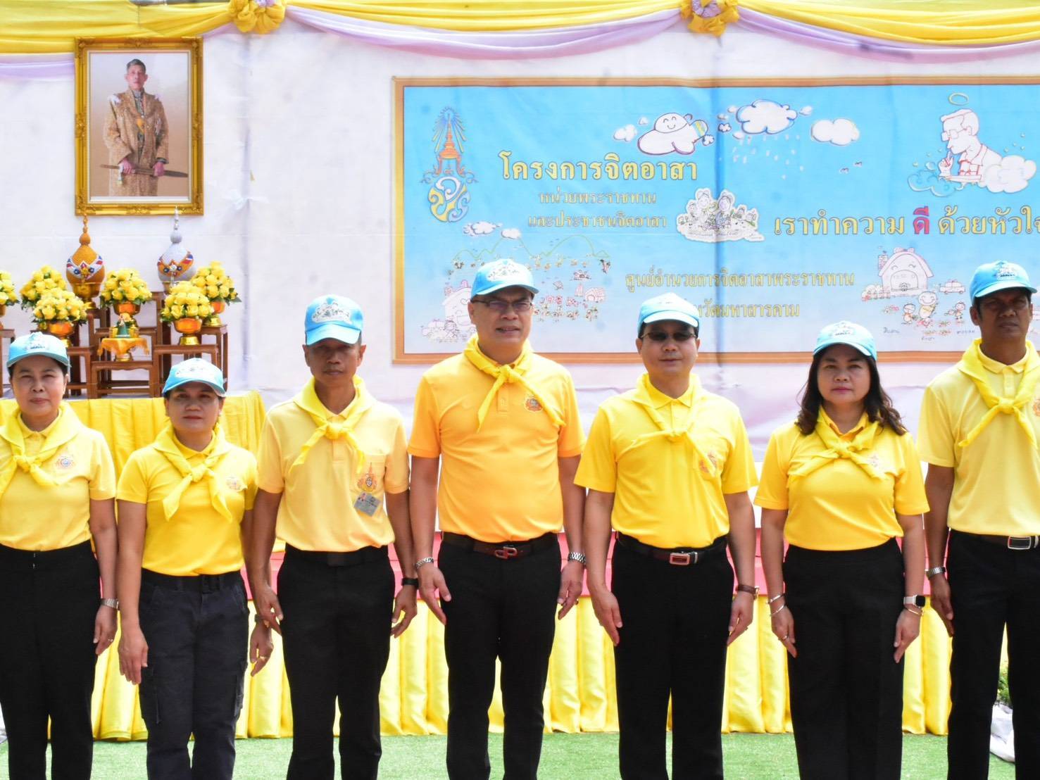 พช.มหาสารคาม : ร่วมกับ สำนักงานที่ดินจังหวัดมหาสารคาม จัดกิจกรรมจิตอาสาพัฒนาในโอกาสวันสำคัญของชาติไทย ประจำปี พ.ศ. 2568 เนื่องใน “วันที่ระลึกพระบาทสมเด็จพระนั่งเกล้าเจ้าอยู่หัว”