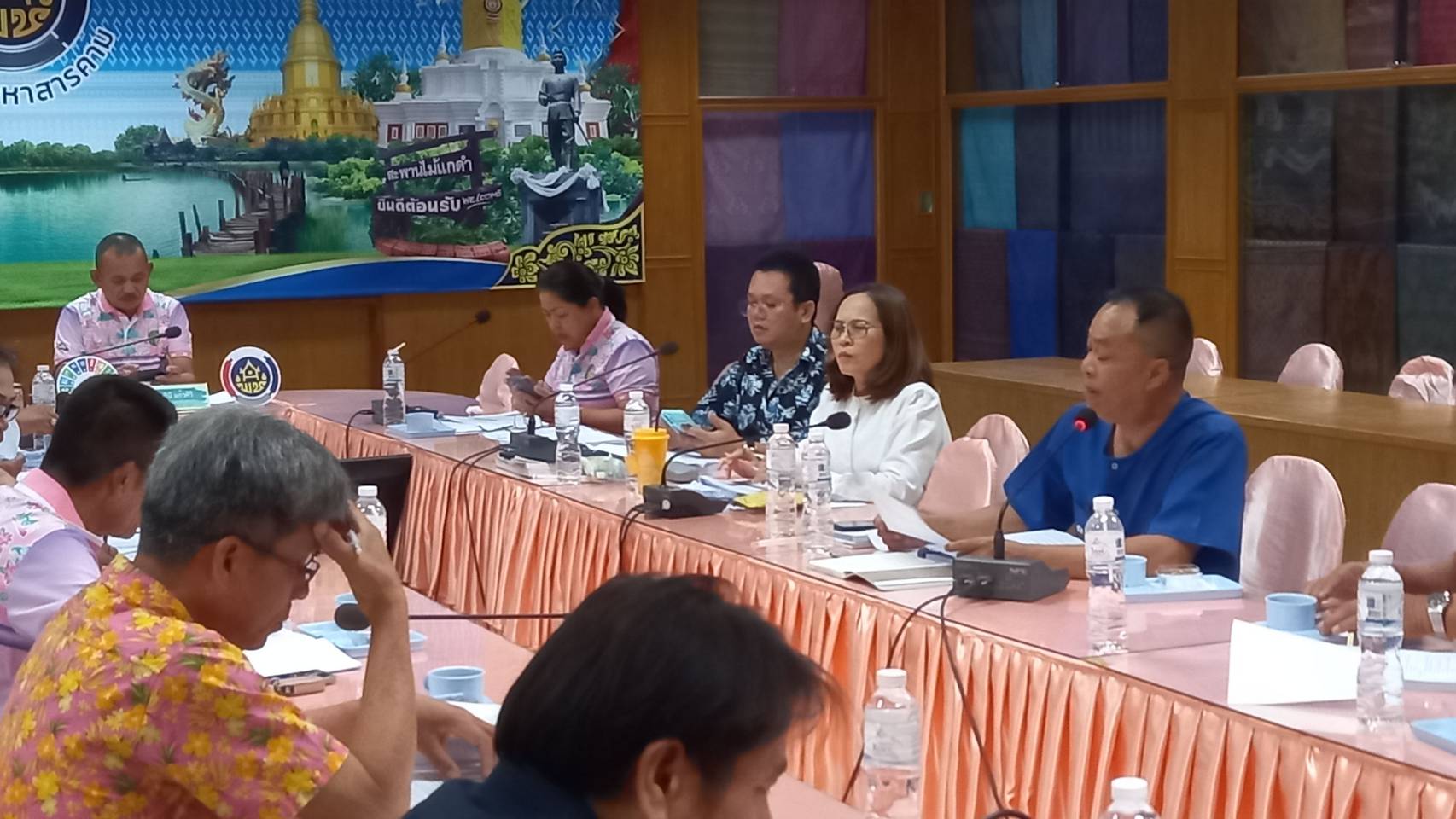 พช.มหาสารคาม : ร่วมประชุมคณะกรรมการเครือข่ายกองทุนหมู่บ้านและชุมชนเมืองจังหวัดมหาสารคาม ครั้งที่ 4/2568