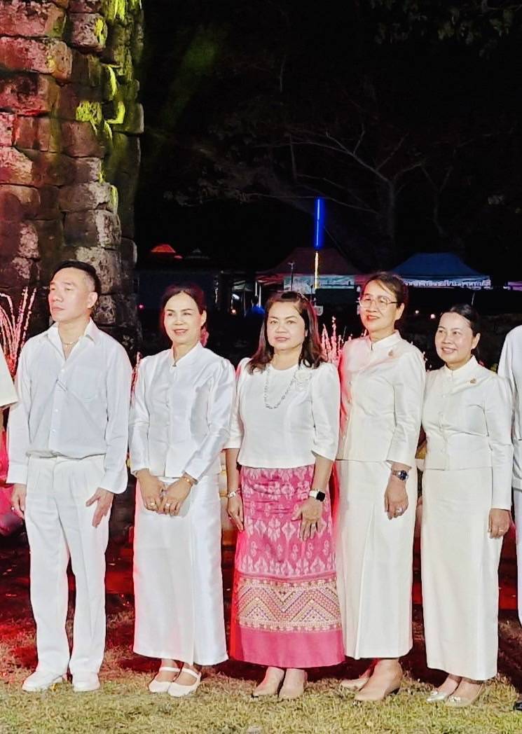 พช.มหาสารคาม ร่วมเปิดงานประเพณีนมัสการและสรงน้ำปรางกู่บ้านเขวา ประจำปี 2568