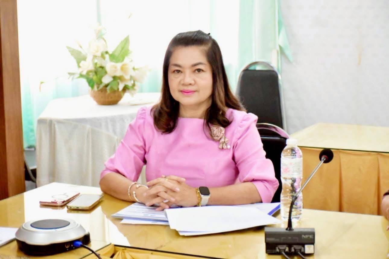 พช.มหาสารคาม : รับการตรวจราชการ ผู้ตรวจราชการกรมการพัฒนาชุมชน (นางอรุณรัตน์ ชิงชนะ) ลงพื้นที่ อำเภอกันทรวิชัย จังหวัดมหาสารคาม ติดตามผลการปฏิบัติราชการตามนโยบายของรัฐบาล ภารกิจกระทรวงมหาดไทย และกรมการพัฒนาชุมชน ประจำเดือนมีนาคม 2568