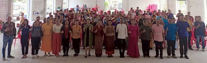 พช.มหาสารคาม : ดำเนินงานโครงการเพิ่มศักยภาพประชาชนเพื่อการพัฒนาคุณภาพชีวิต จังหวัดมหาสารคาม
