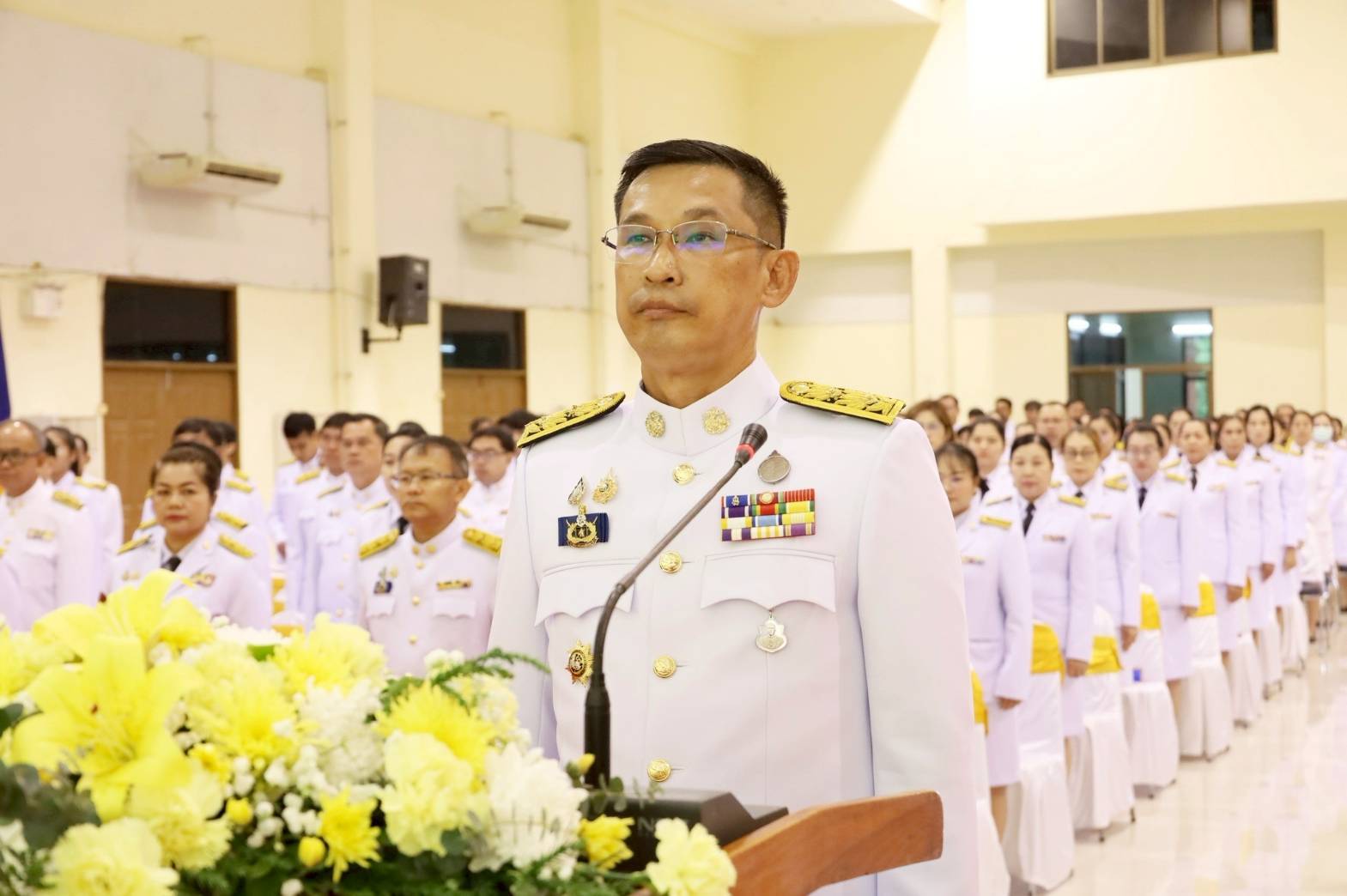 พช.มหาสารคาม : ร่วมถวายราชสักการะเนื่องใน “วันที่ระลึกพระบาทสมเด็จพระนั่งเกล้าเจ้าอยู่หัว พระมหาเจษฎาราชเจ้า” และ วันข้าราชการพลเรือน ประจำปี 2568