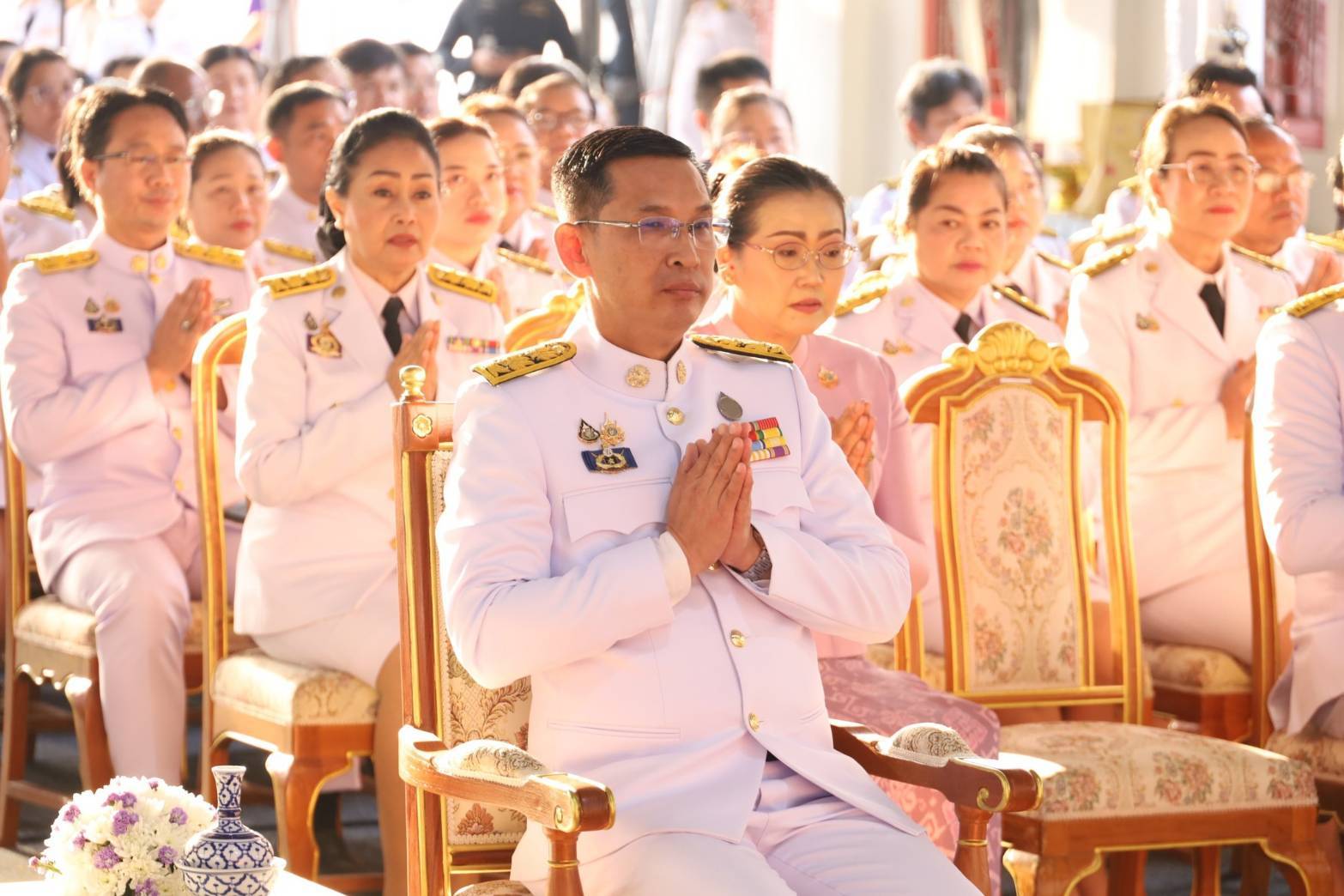 พช.มหาสารคาม : ร่วมพิธีทำบุญตักบาตรและพิธีเจริญพระพุทธมนต์ ถวายเป็นพระราชกุศลสมเด็จพระกนิษฐาธิราชเจ้า กรมสมเด็จพระเทพรัตนราชสุดาฯ สยามบรมราชกุมารี เนื่องในโอกาสวันคล้ายวันพระราชสมภพ 2 เมษายน 2568
