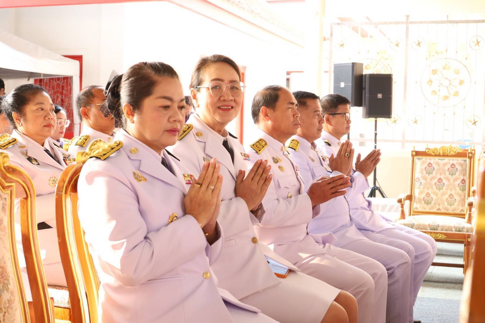 พช.มหาสารคาม : ร่วมพิธีทำบุญตักบาตรและพิธีเจริญพระพุทธมนต์ ถวายเป็นพระราชกุศลสมเด็จพระกนิษฐาธิราชเจ้า กรมสมเด็จพระเทพรัตนราชสุดาฯ สยามบรมราชกุมารี เนื่องในโอกาสวันคล้ายวันพระราชสมภพ 2 เมษายน 2568