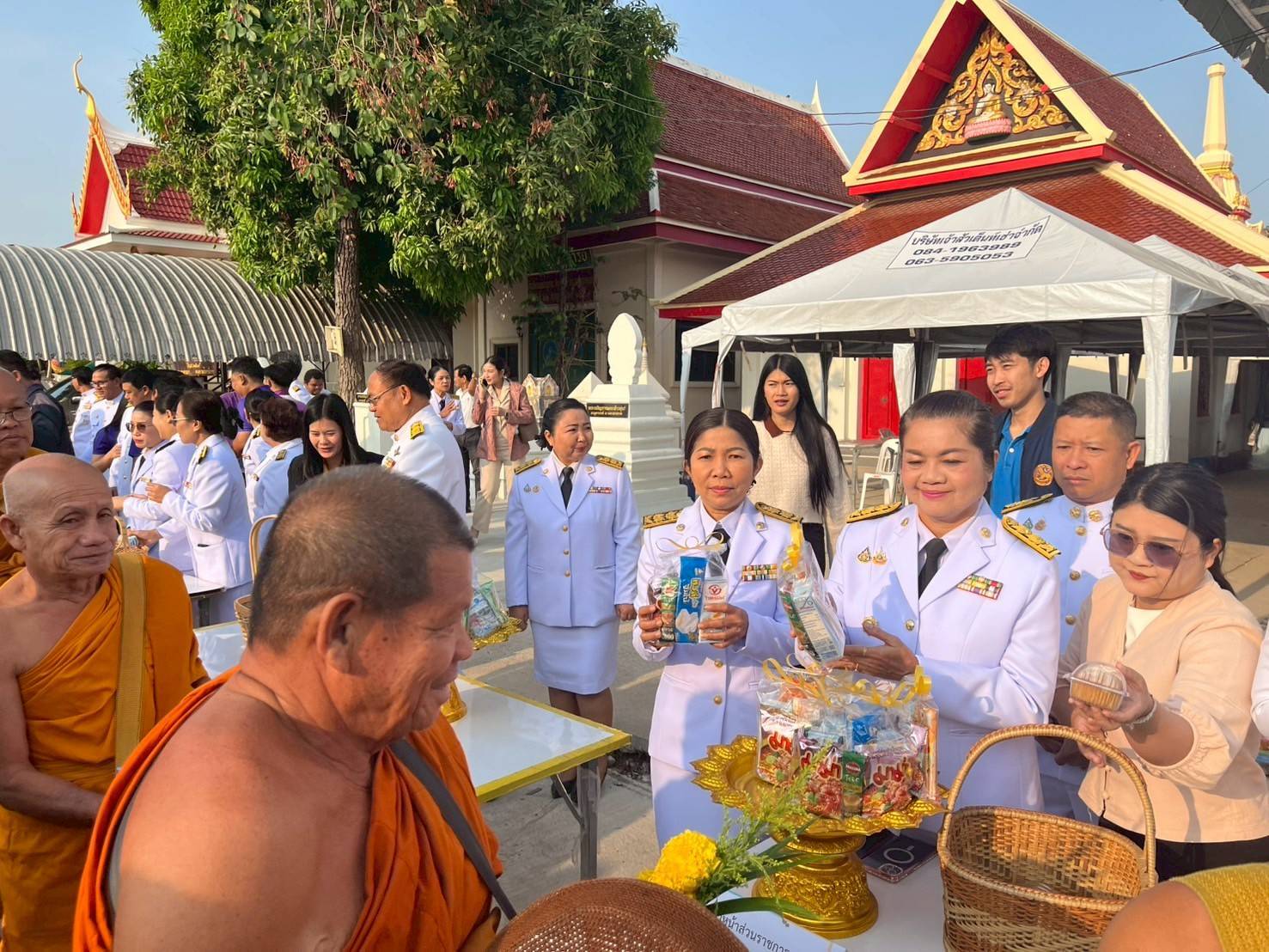พช.มหาสารคาม : ร่วมพิธีทำบุญตักบาตรและพิธีเจริญพระพุทธมนต์ ถวายเป็นพระราชกุศลสมเด็จพระกนิษฐาธิราชเจ้า กรมสมเด็จพระเทพรัตนราชสุดาฯ สยามบรมราชกุมารี เนื่องในโอกาสวันคล้ายวันพระราชสมภพ 2 เมษายน 2568