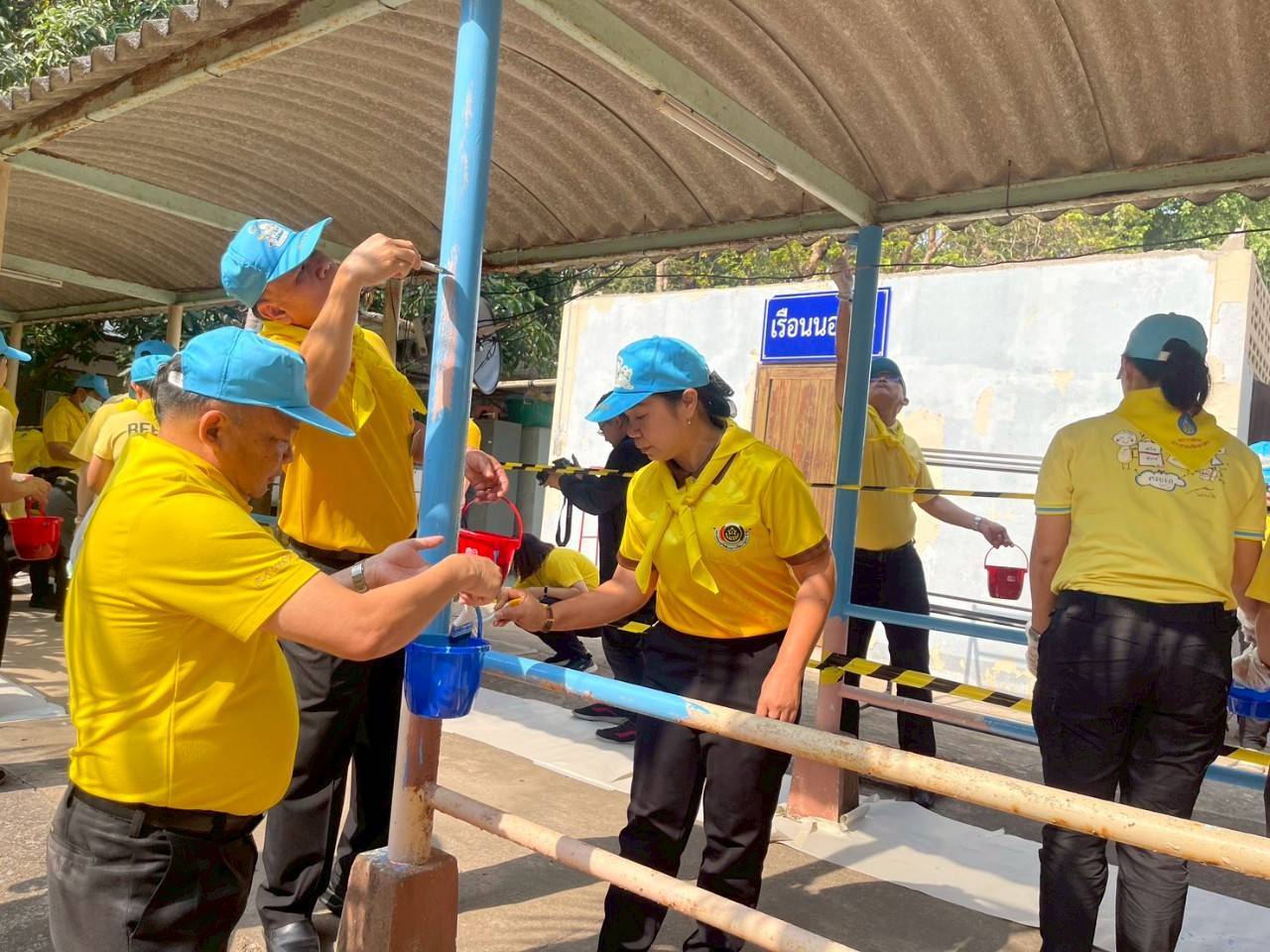 พช.มหาสารคาม : ร่วมกิจกรรมจิตอาสาในโอกาสวันสำคัญของชาติไทยเนื่องในวันคล้ายวันพระราชสมภพ สมเด็จพระกนิษฐาธิราชเจ้า กรมสมเด็จพระเทพรัตนราชสุดาฯ สยามบรมราชกุมารี วันที่ 2 เมษายน 2568