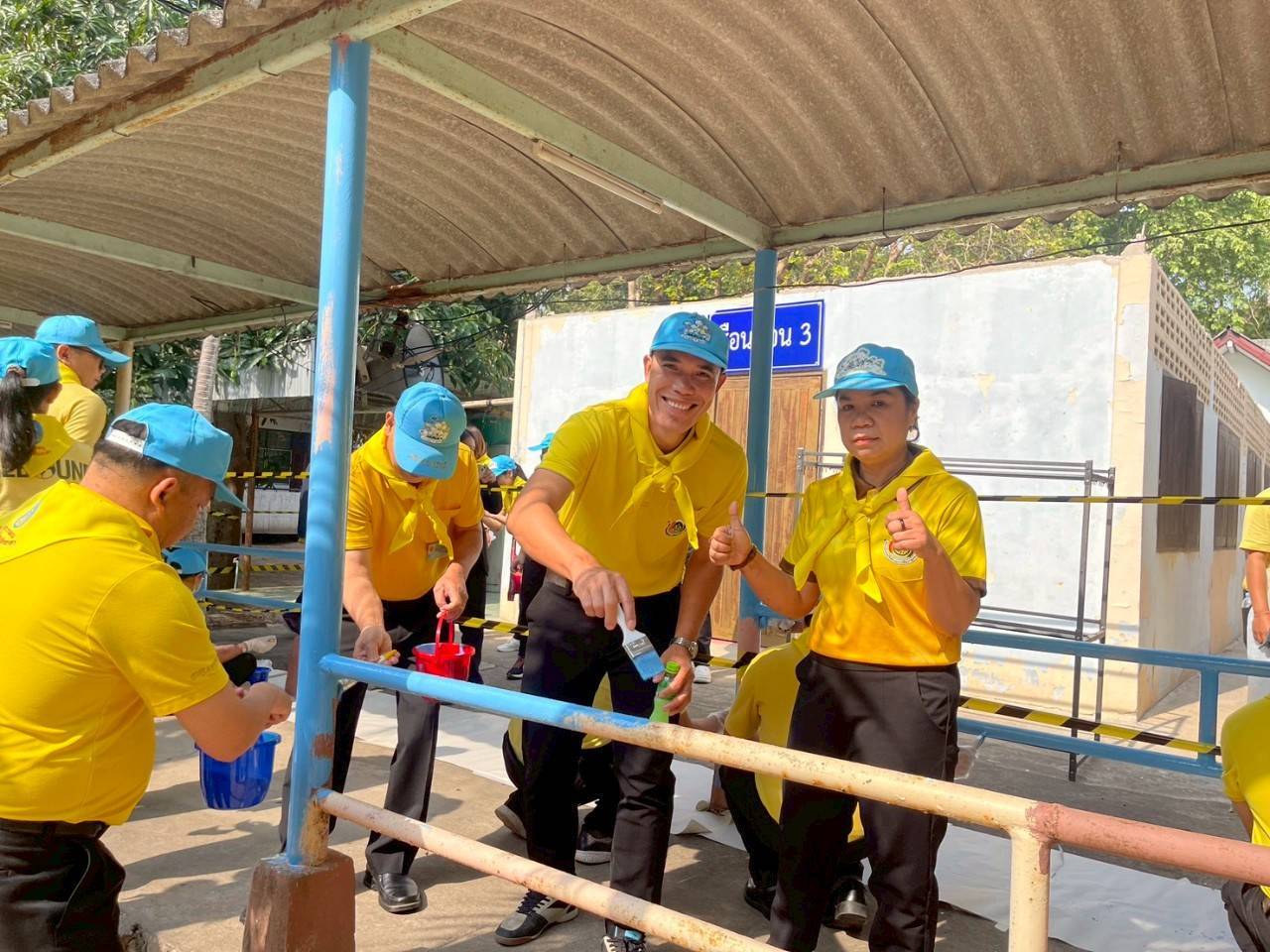 พช.มหาสารคาม : ร่วมกิจกรรมจิตอาสาในโอกาสวันสำคัญของชาติไทยเนื่องในวันคล้ายวันพระราชสมภพ สมเด็จพระกนิษฐาธิราชเจ้า กรมสมเด็จพระเทพรัตนราชสุดาฯ สยามบรมราชกุมารี วันที่ 2 เมษายน 2568