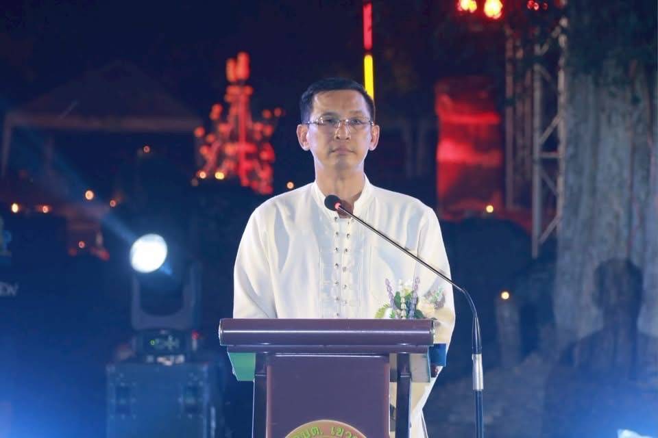 พช.มหาสารคาม ร่วมเปิดงานประเพณีนมัสการและสรงน้ำปรางกู่บ้านเขวา ประจำปี 2568