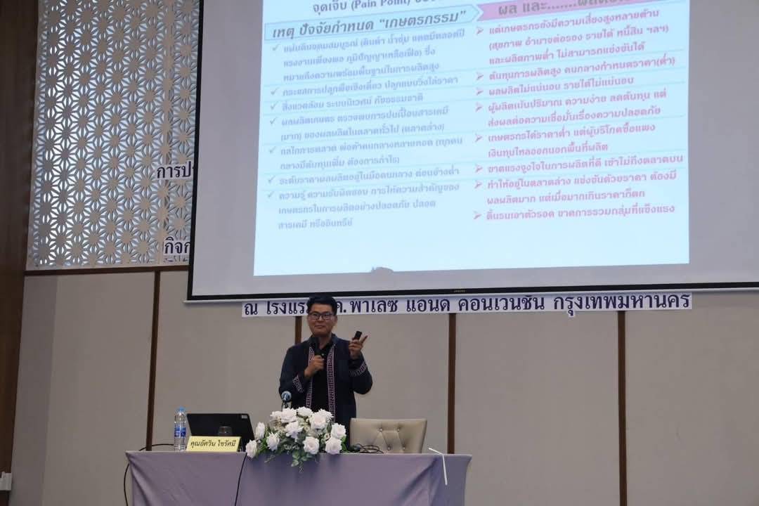พช.มหาสารคาม : ร่วมประชุมเชิงปฏิบัติการพัฒนากลไกขับเคลื่อนการพัฒนาเศรษฐกิจฐานรากระดับประเทศ
