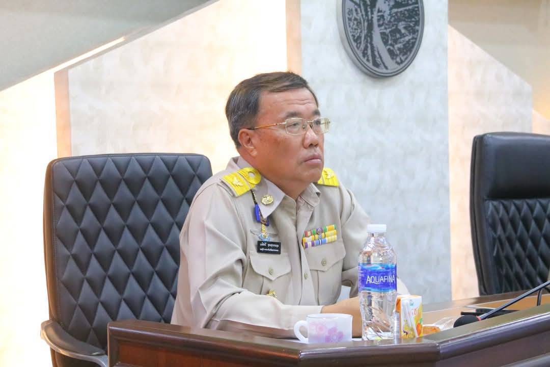 พช.มหาสารคาม : ร่วมประชุมคณะกรมการจังหวัด ติดตามการดำเนินงานตามนโยบายสำคัญของรัฐบาลและจังหวัด ประจำเดือนเมษายน 2568