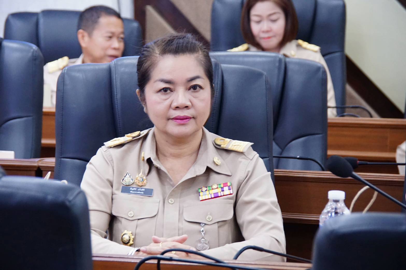 พช.มหาสารคาม : ร่วมประชุมคณะกรมการจังหวัด ติดตามการดำเนินงานตามนโยบายสำคัญของรัฐบาลและจังหวัด ประจำเดือนเมษายน 2568